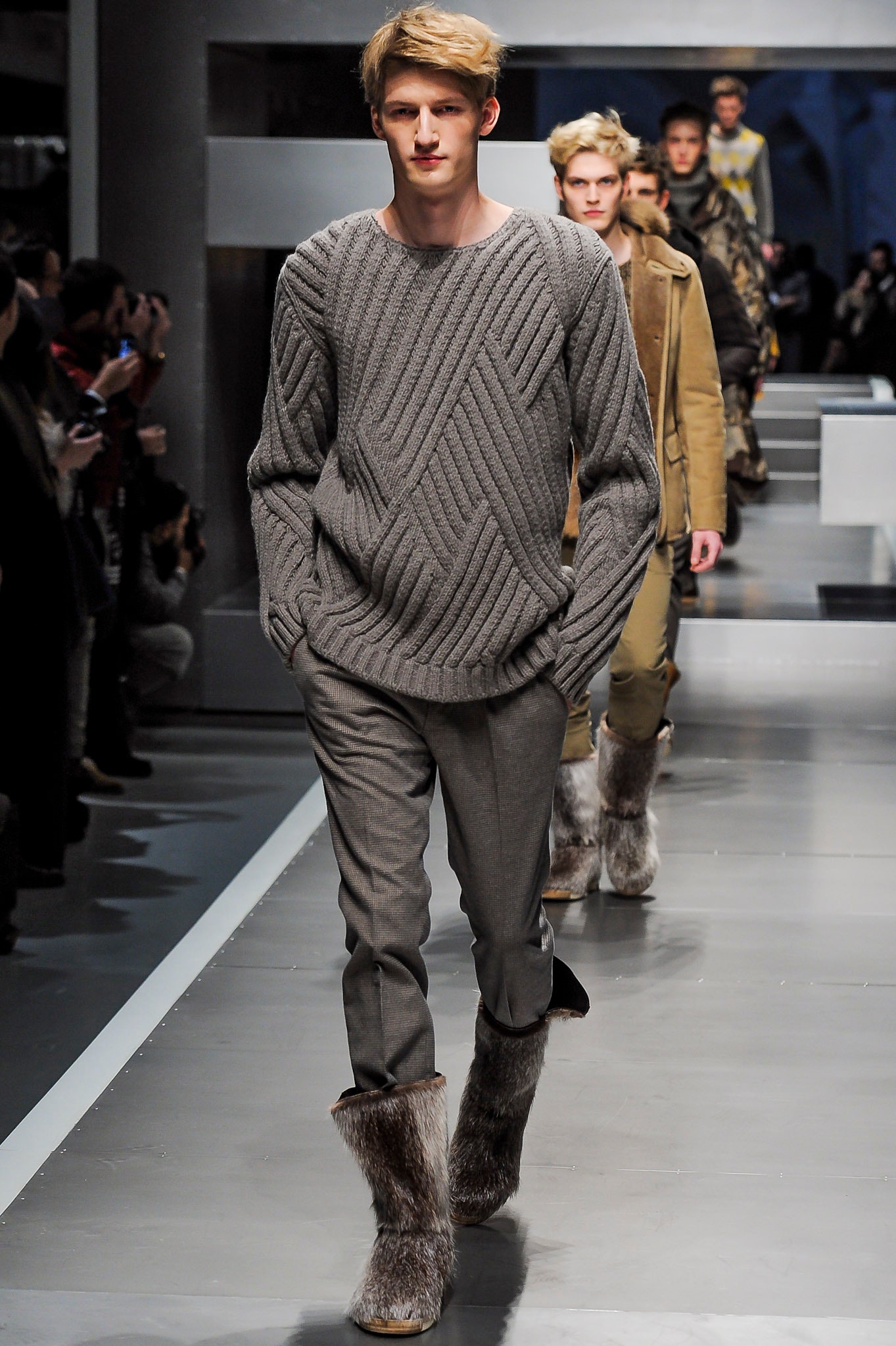 Fendi F/W 13 Menswear Look 17