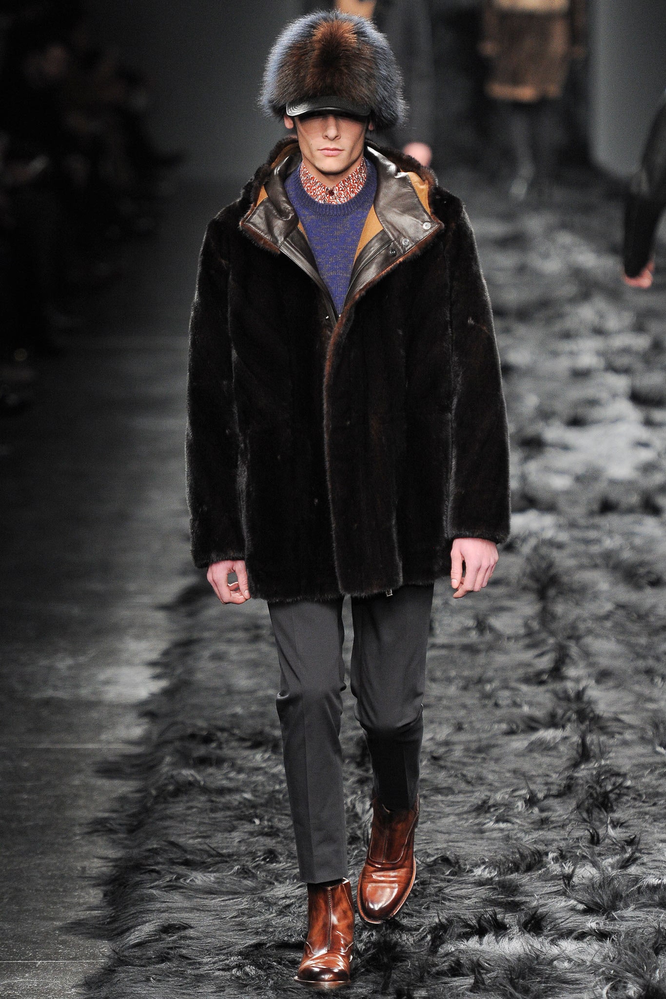 Fendi F/W 14 Menswear Look 16