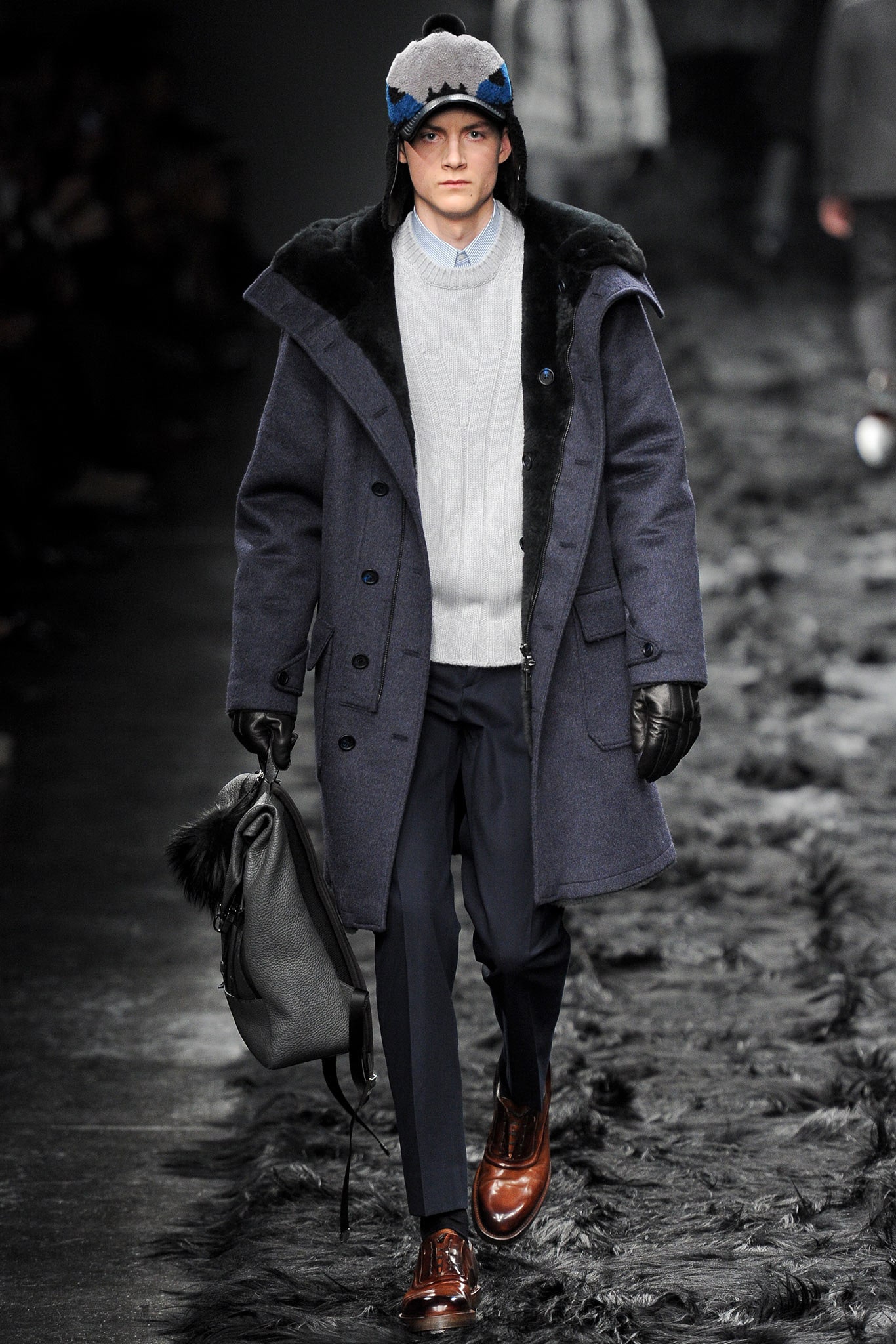 Fendi F/W 14 Menswear Look 29