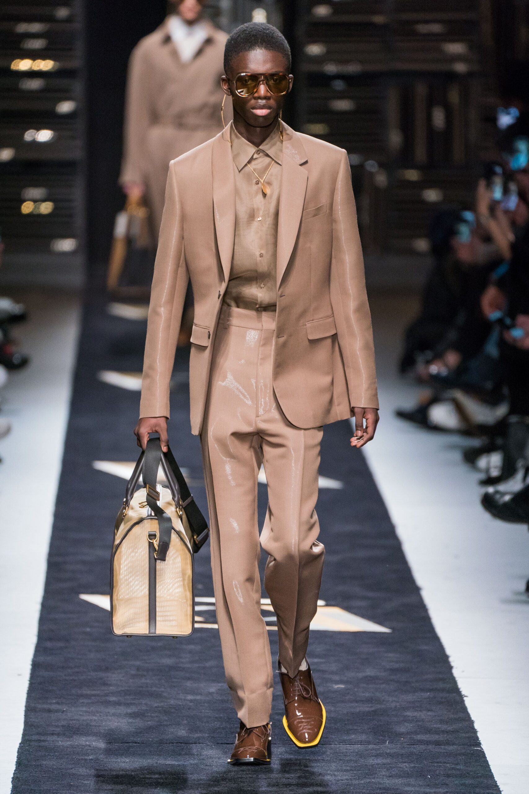 Fendi F/W 19 Menswear Look 1