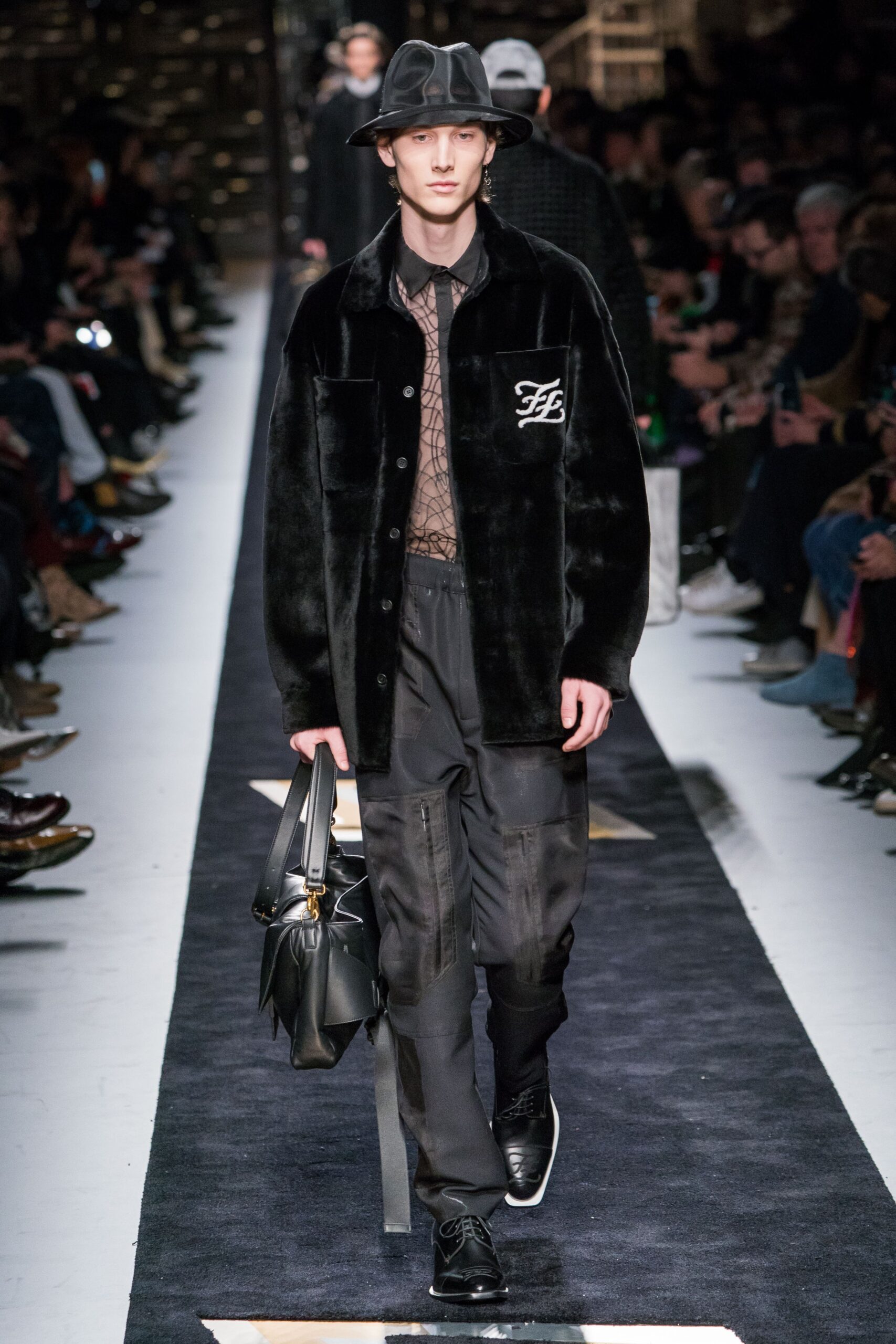 Fendi F/W 19 Menswear Look 56