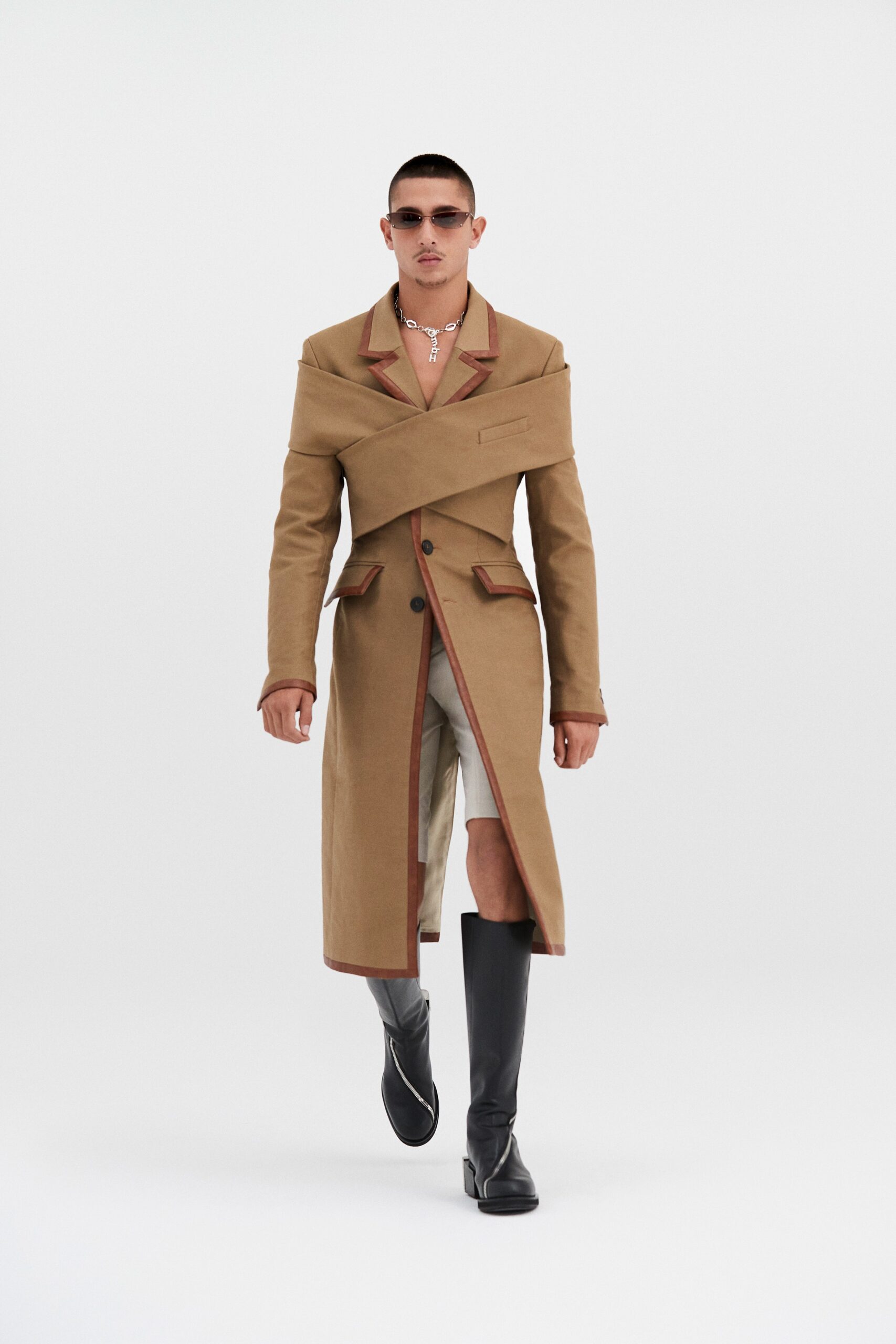 GmbH S/S 22 Menswear Look 1