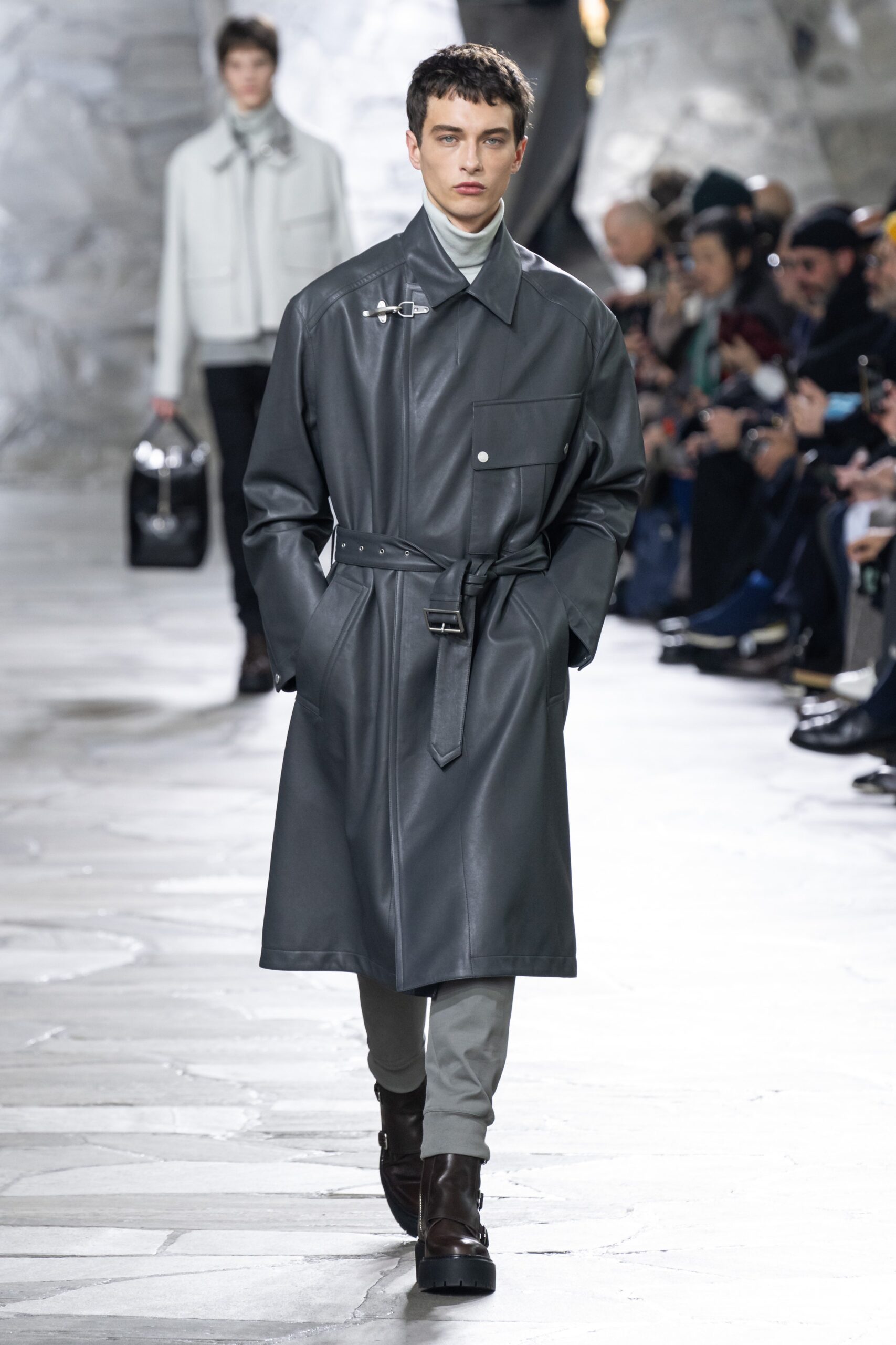Hermès F/W 23 Menswear Look 1