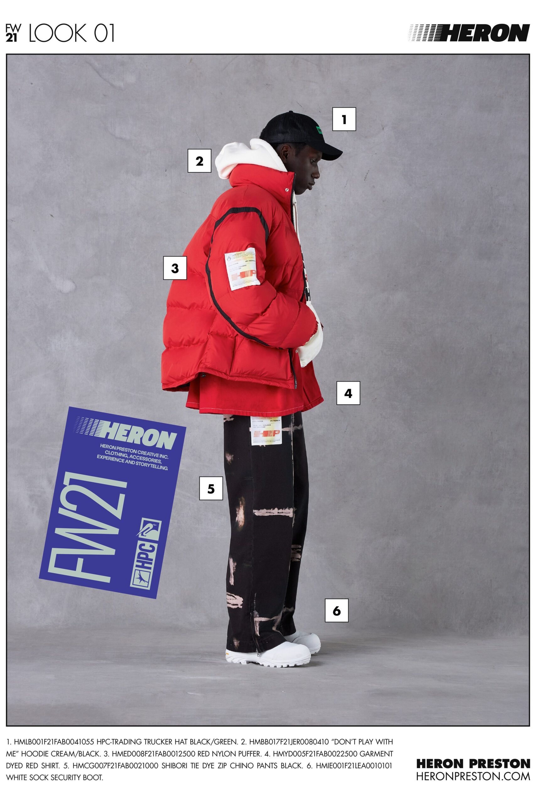 Heron Preston Fall 2021 Menswear