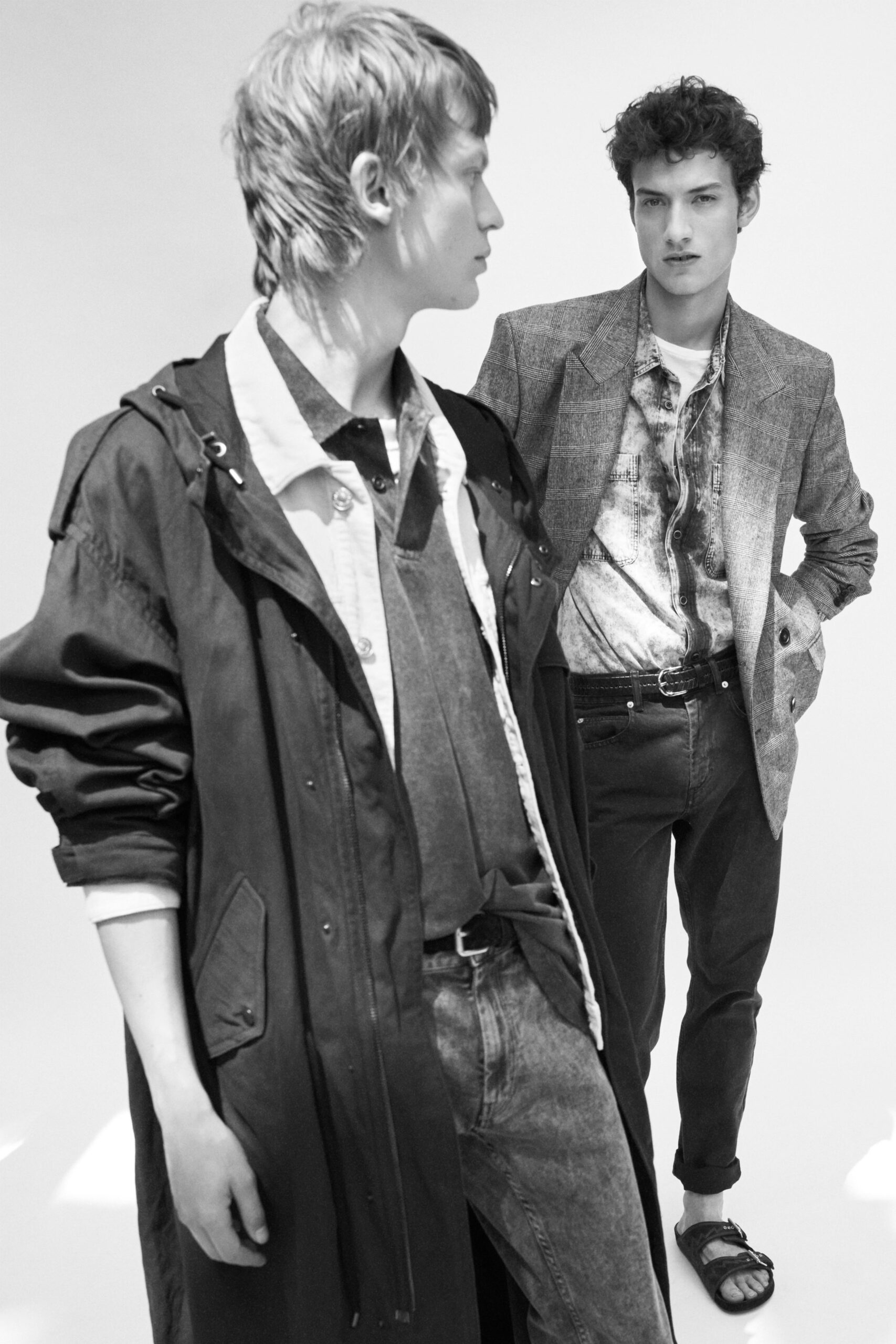 Isabel Marant S/S 20 Menswear Look 1