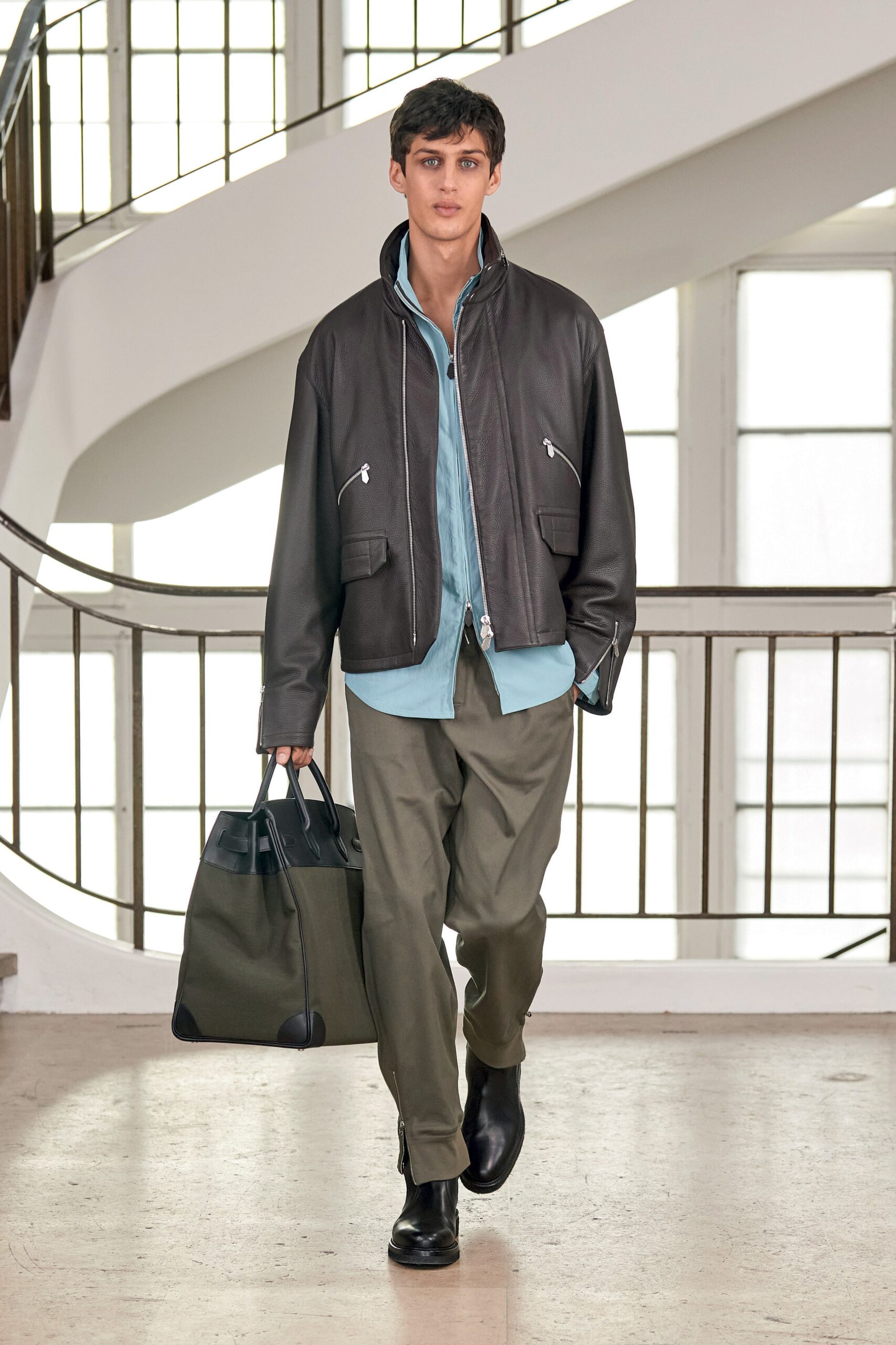 Hermès F/W 21 Menswear Look 2