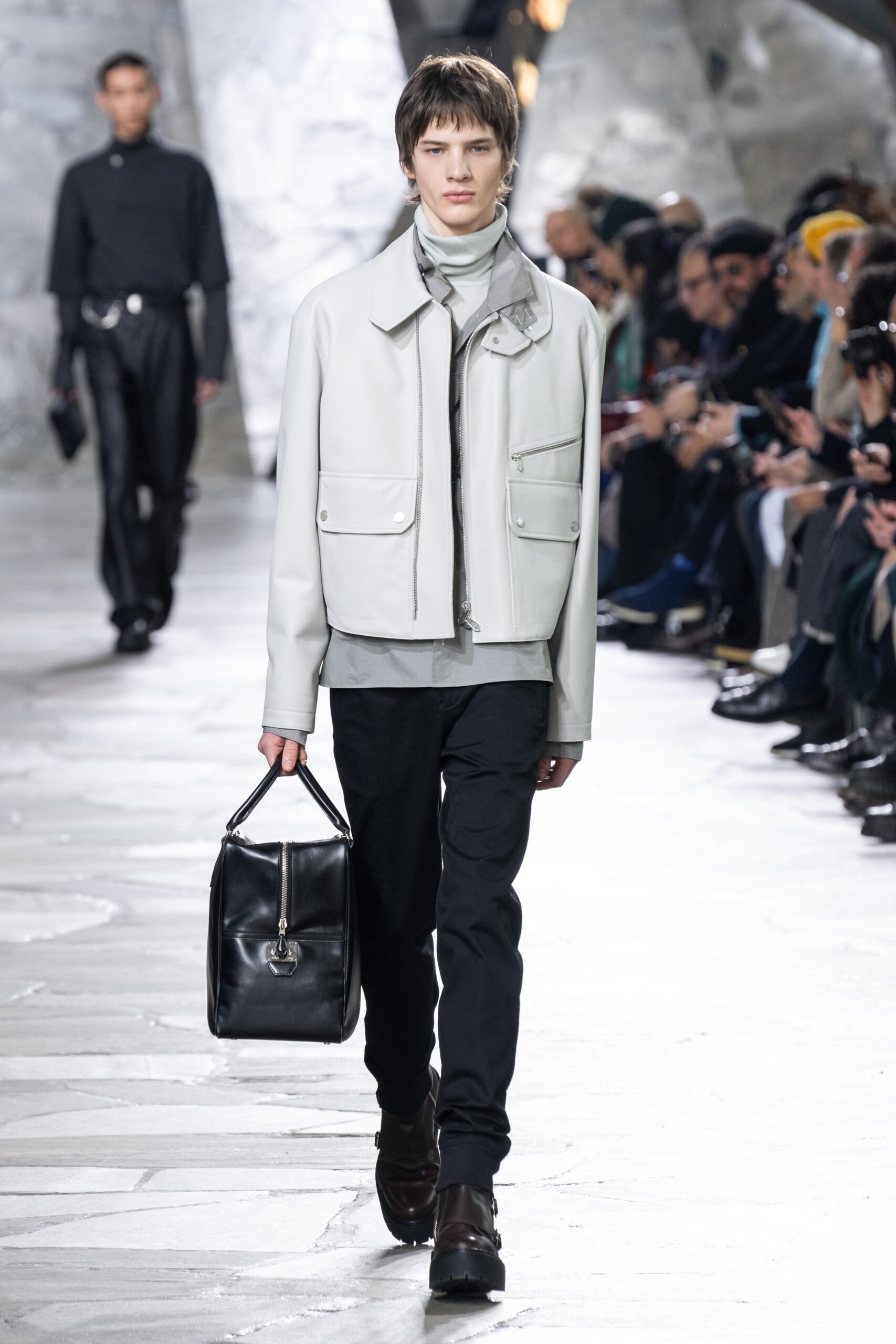 Hermès F/W 23 Menswear Look 2