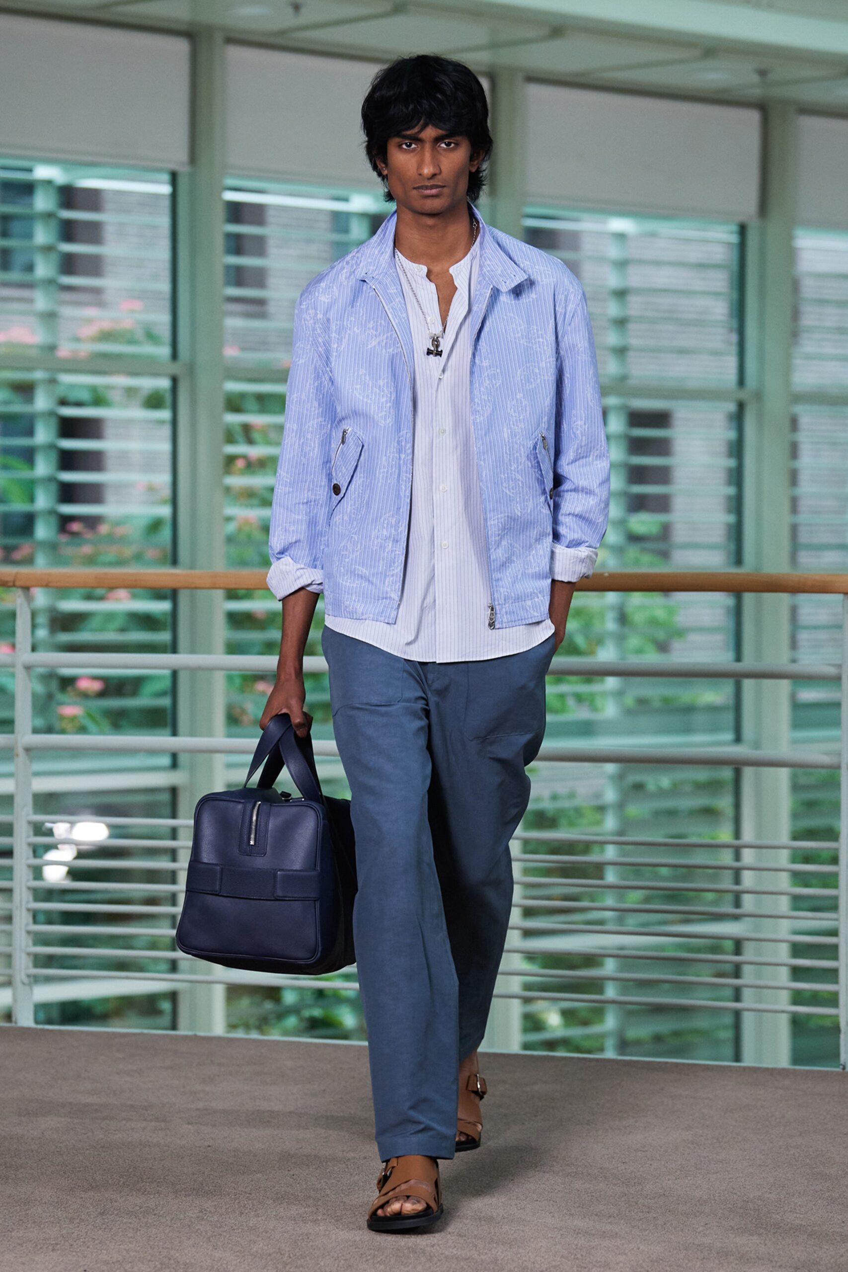 Hermès S/S 21 Menswear Look 3