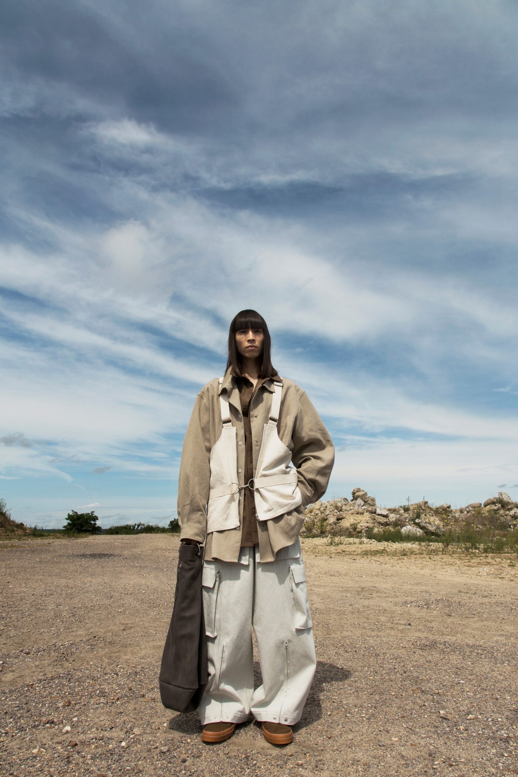 Hed Mayner S/S 22 Menswear Look 3