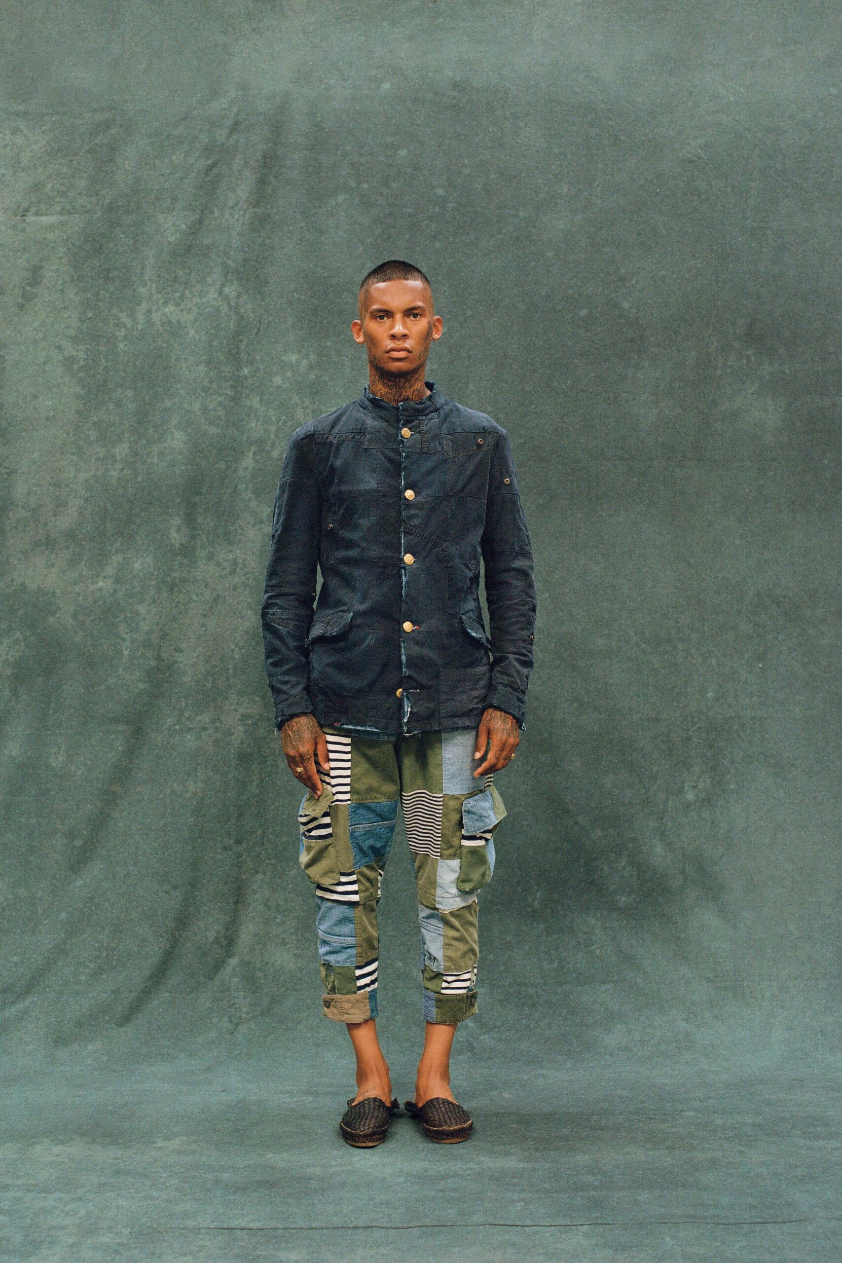 Greg Lauren S/S 21 Menswear Look 4