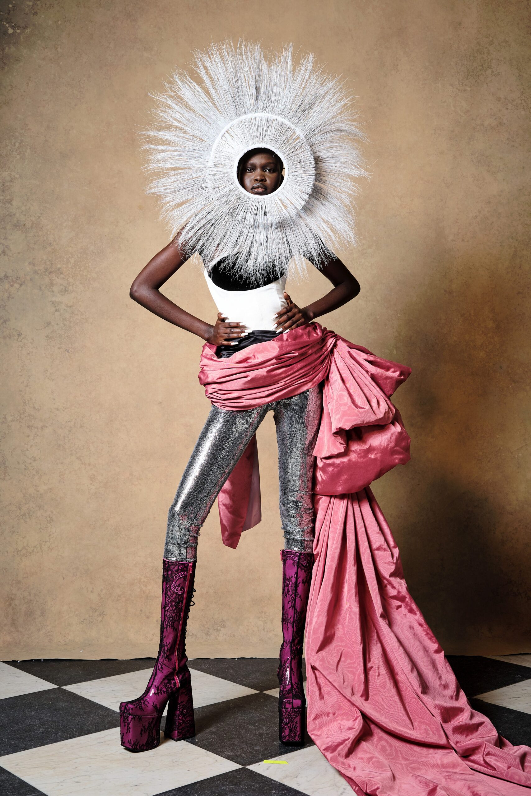 Harris Reed F/W 22 Look 4