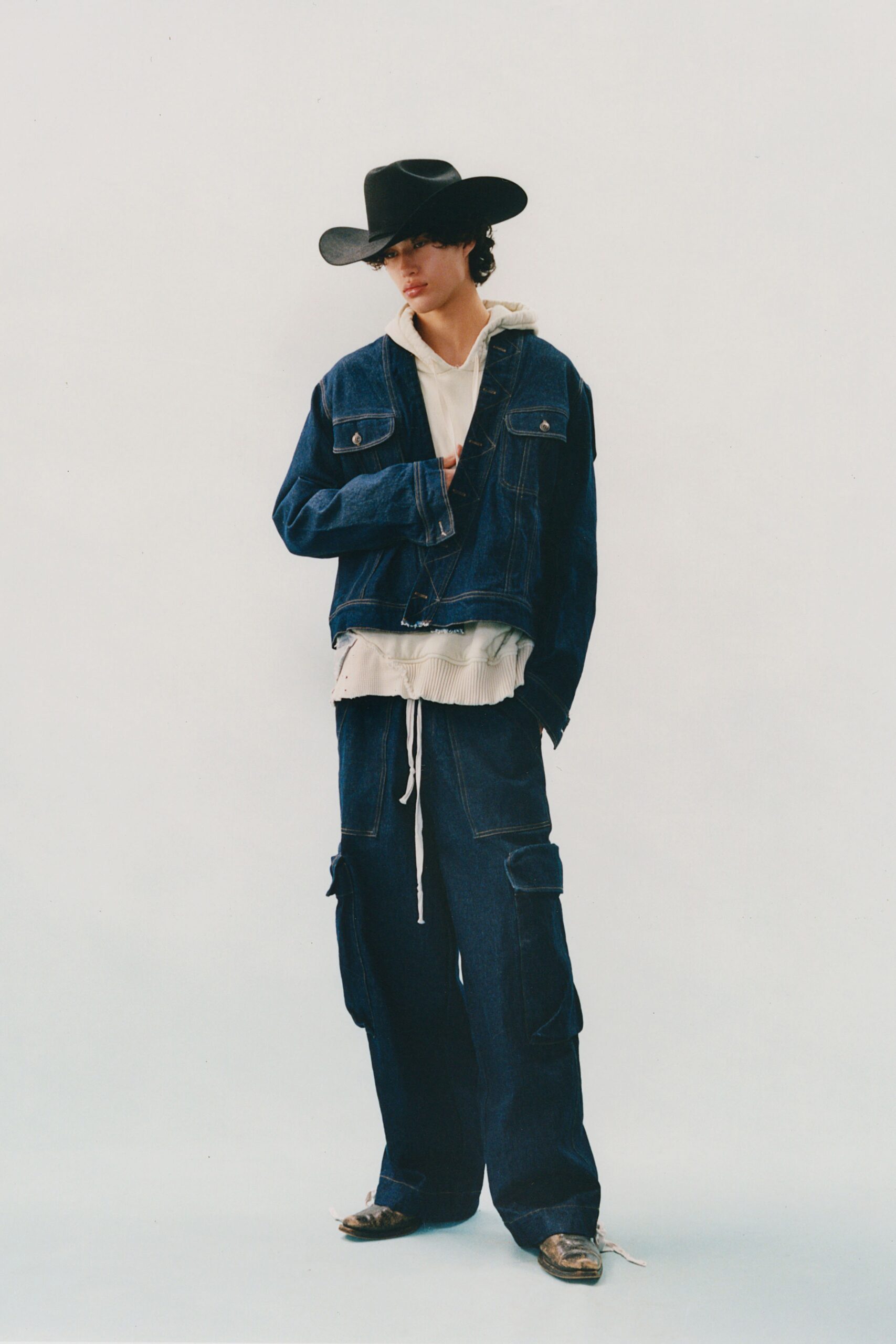 Greg Lauren S/S 23 Menswear Look 4