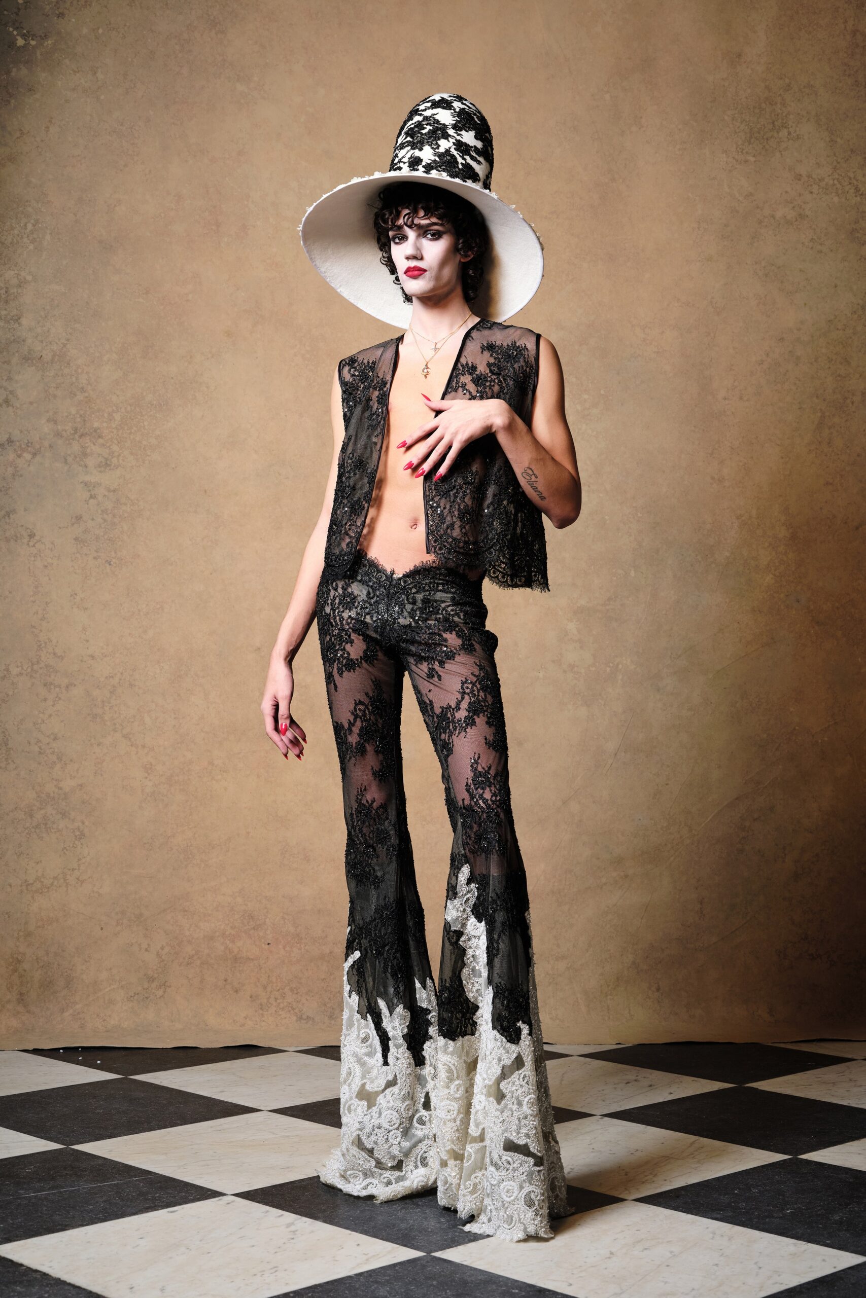 Harris Reed F/W 22 Look 5
