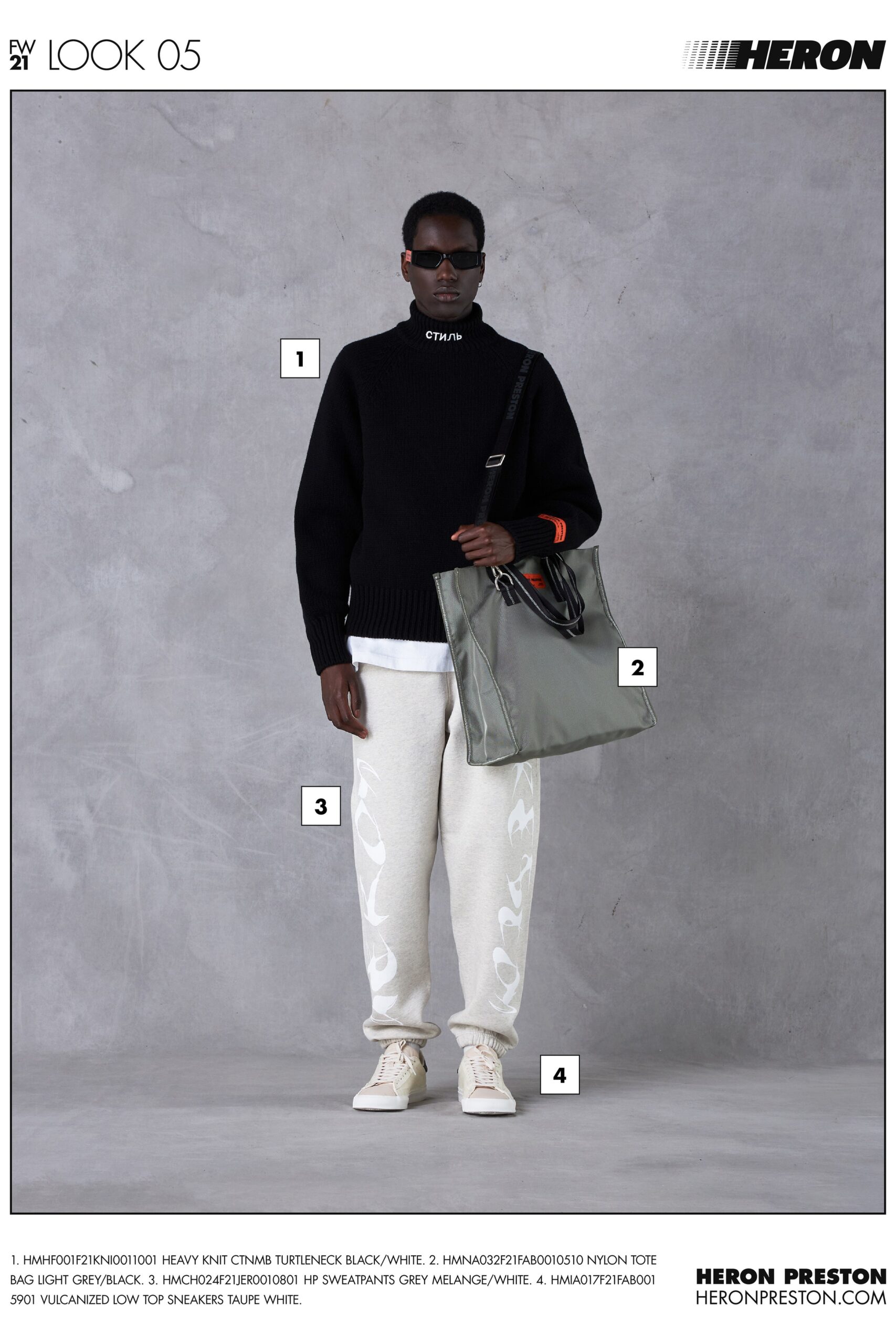 Heron Preston F/W 21 Menswear Look 5