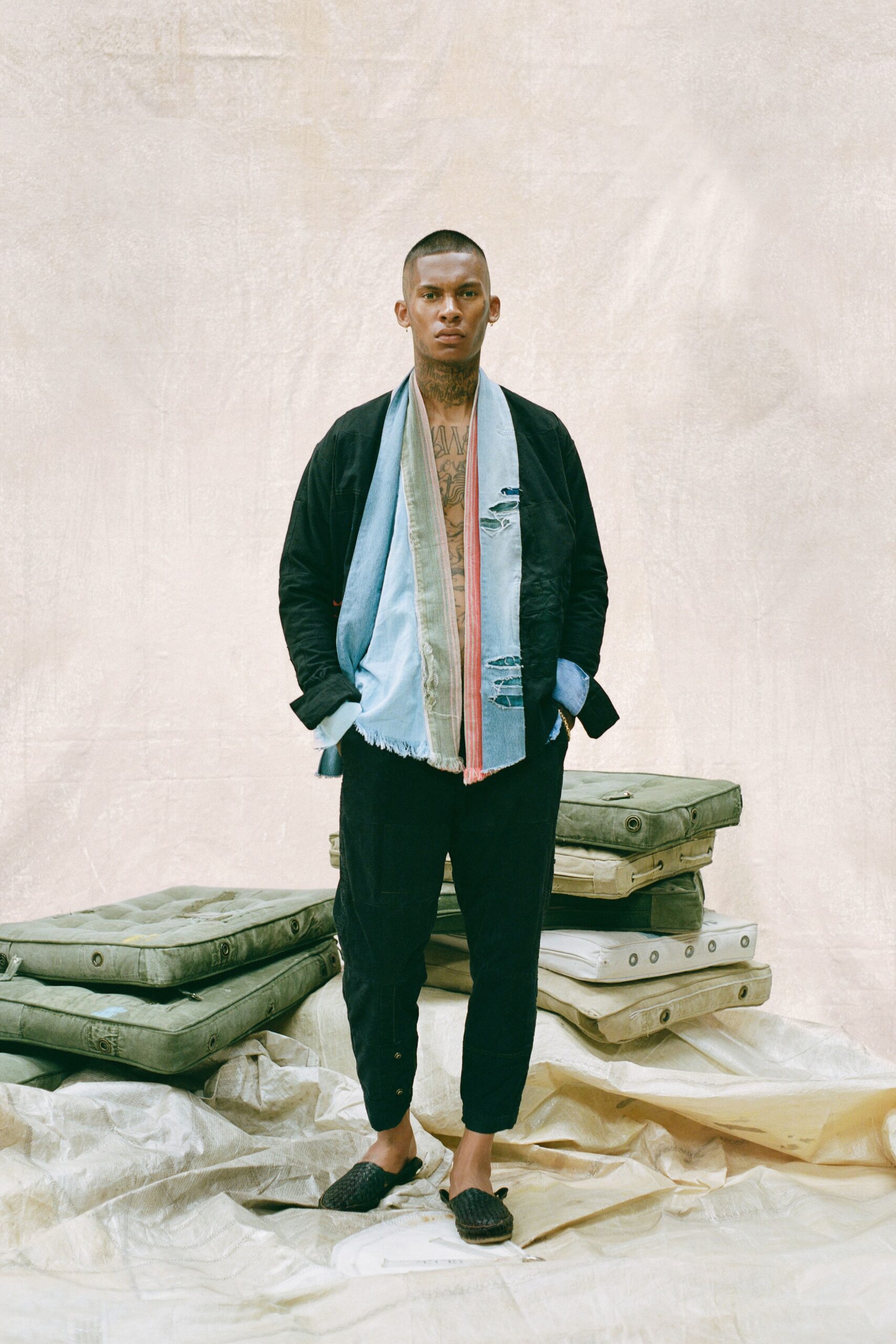 Greg Lauren S/S 21 Menswear Look 6