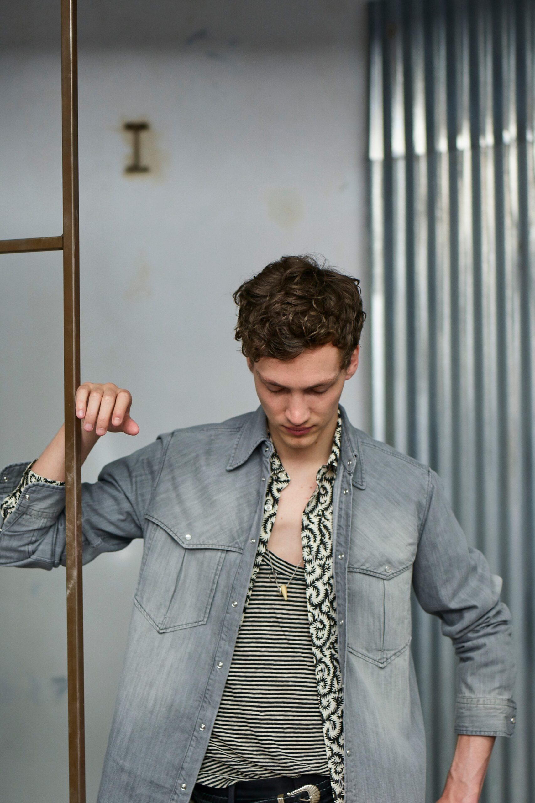 Isabel Marant S/S 19 Menswear Look 7