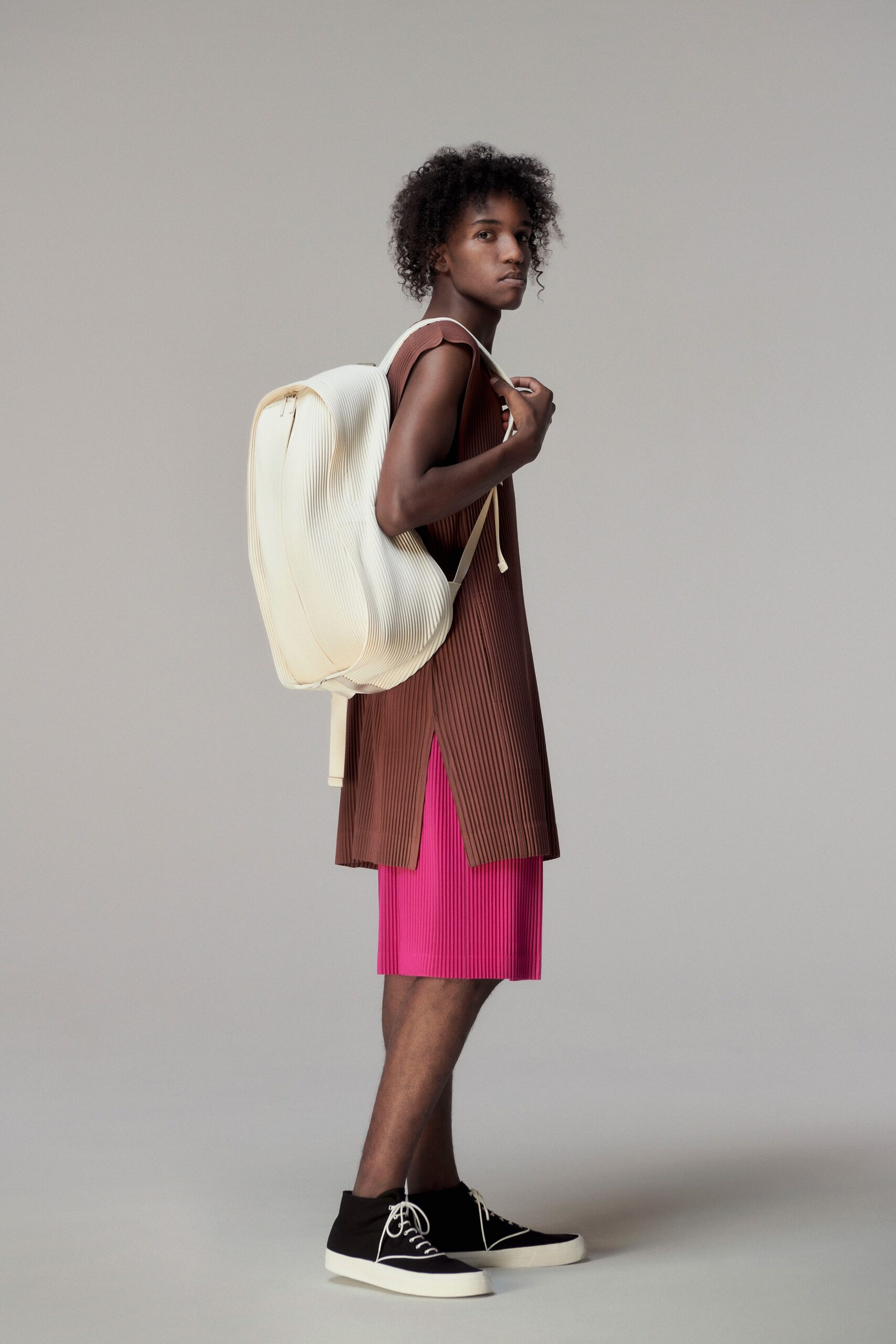Homme Plissé Issey Miyake S/S 21 Menswear Look 7