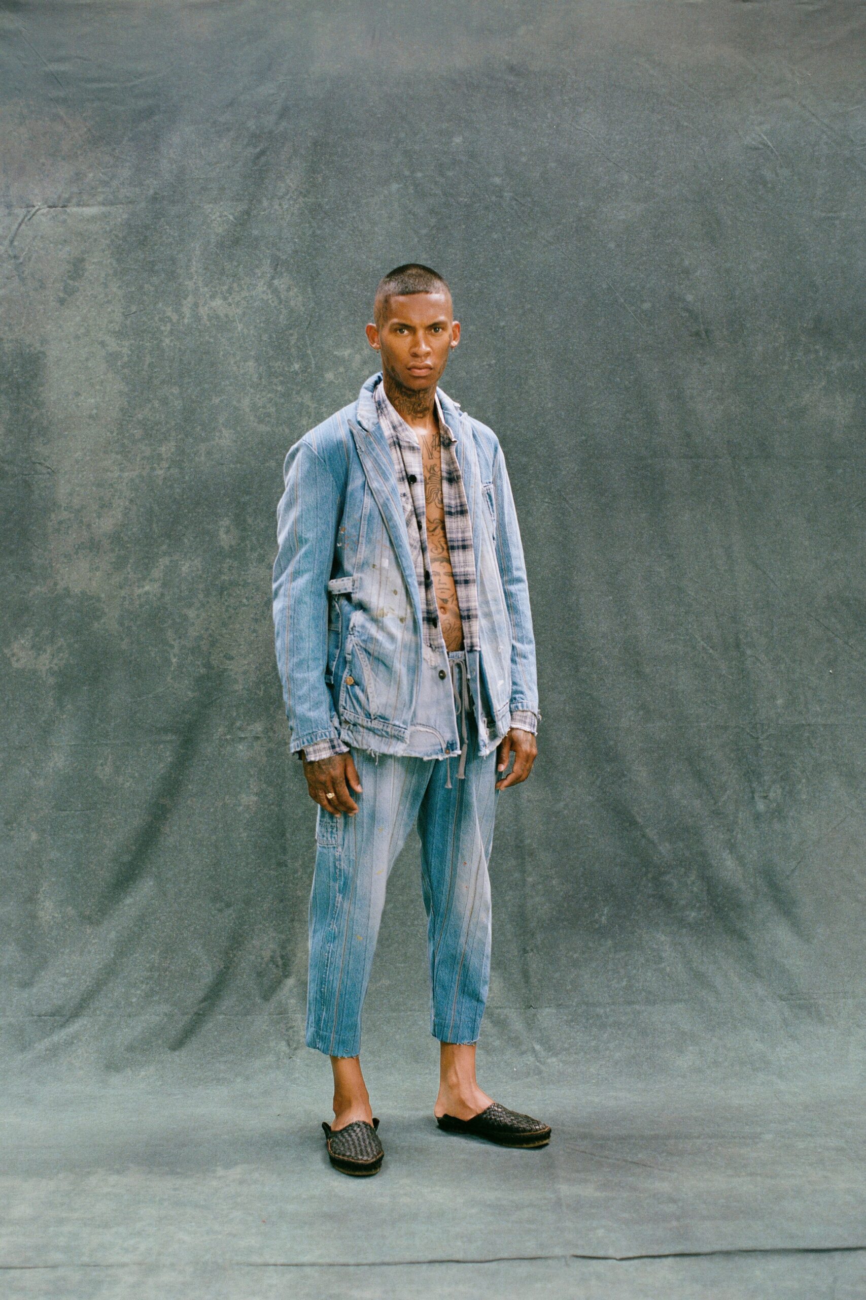 Greg Lauren S/S 21 Menswear Look 8
