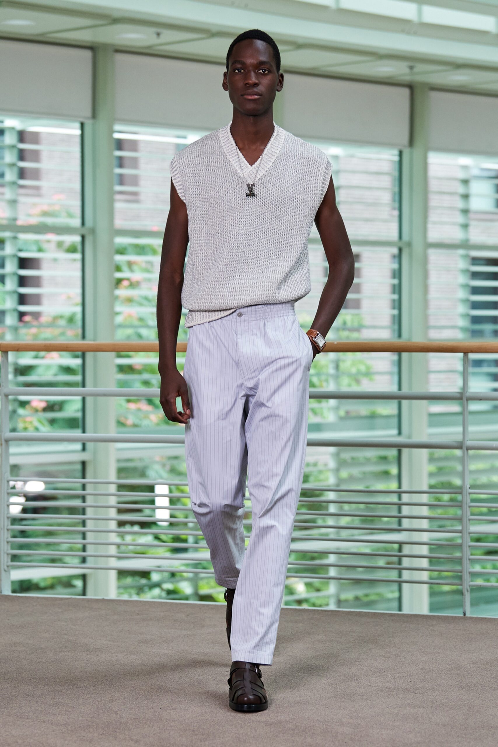 Hermès S/S 21 Menswear Look 8