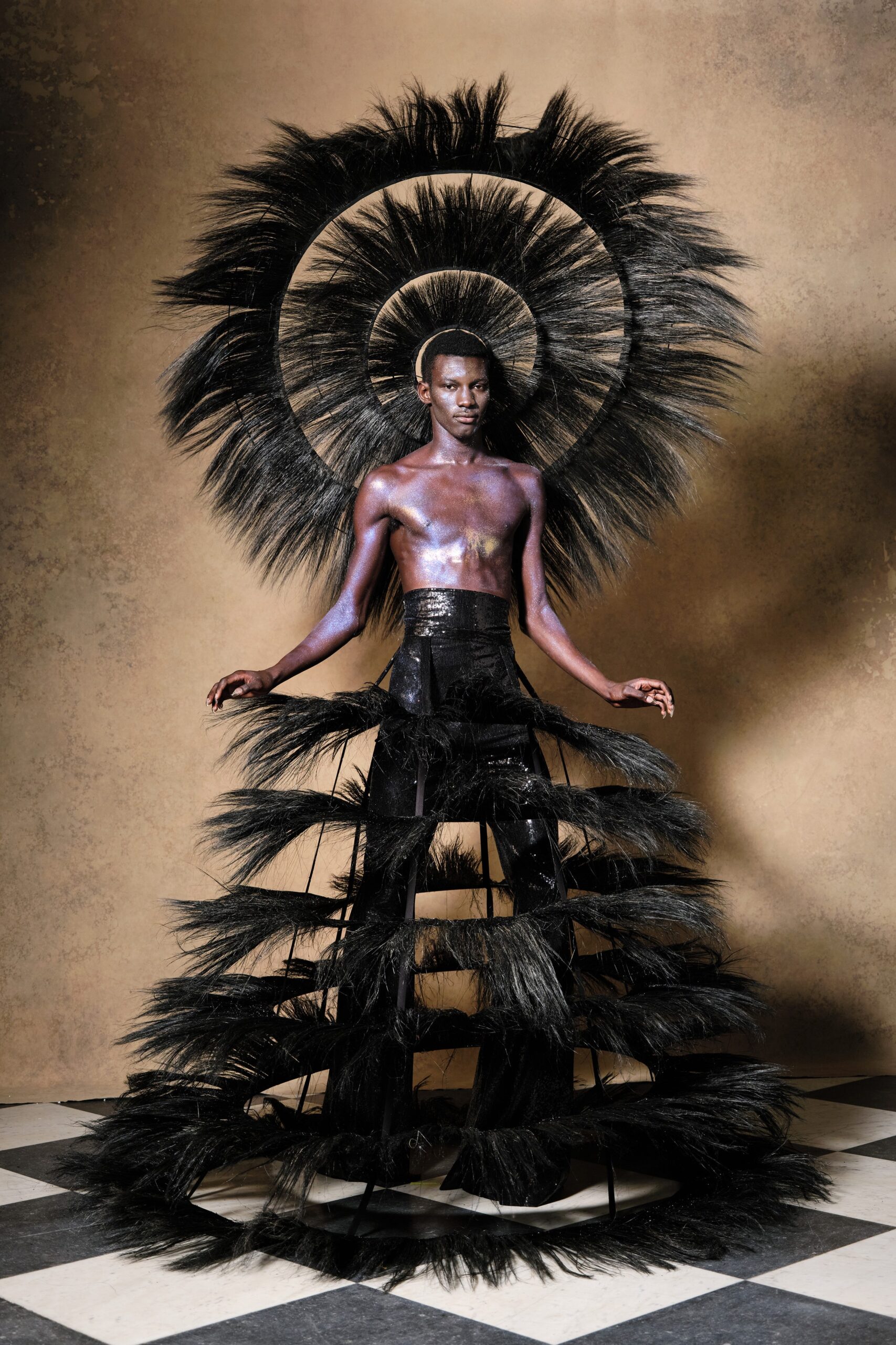 Harris Reed F/W 22 Look 8