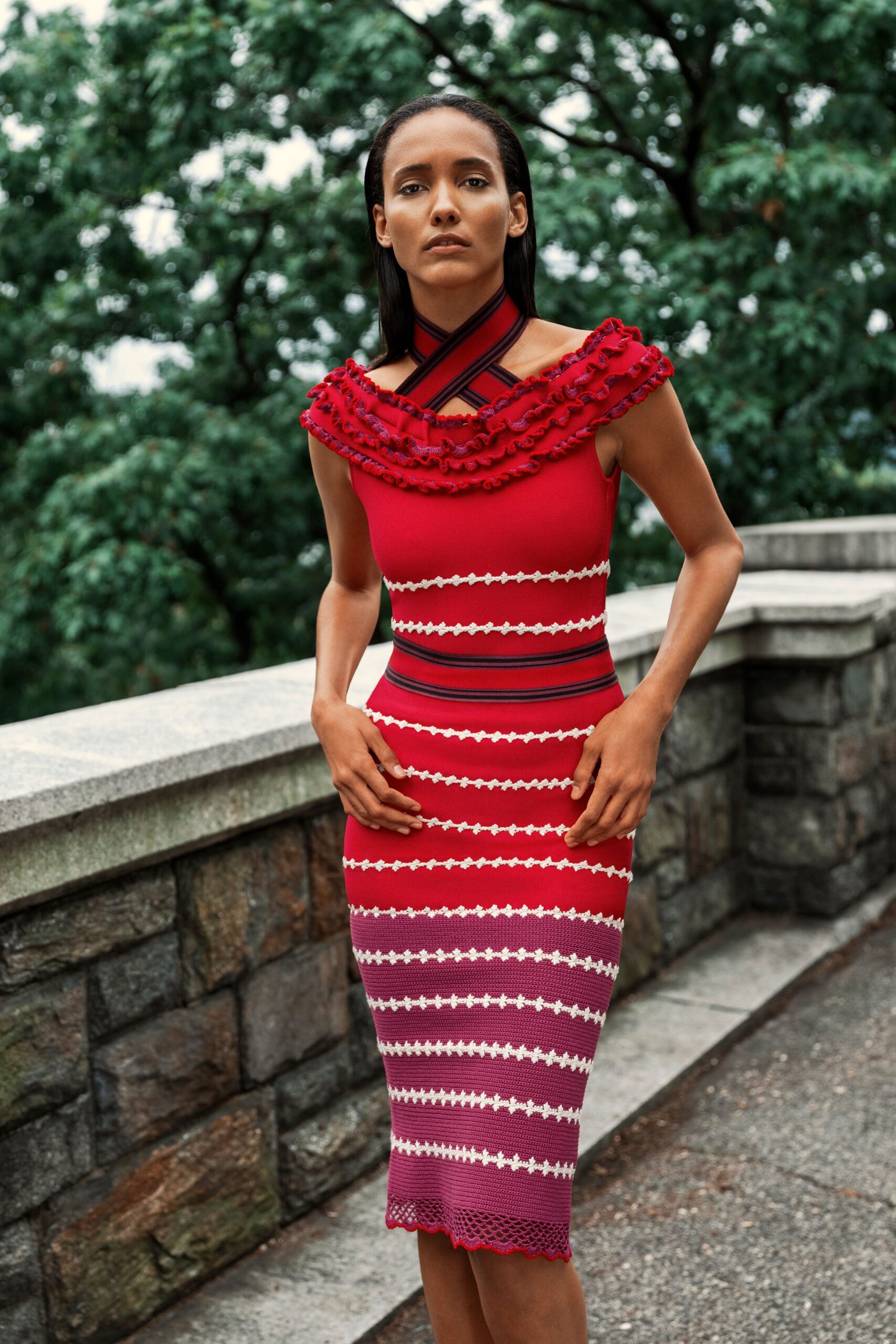 Hervé Léger S/S 19 Look 8