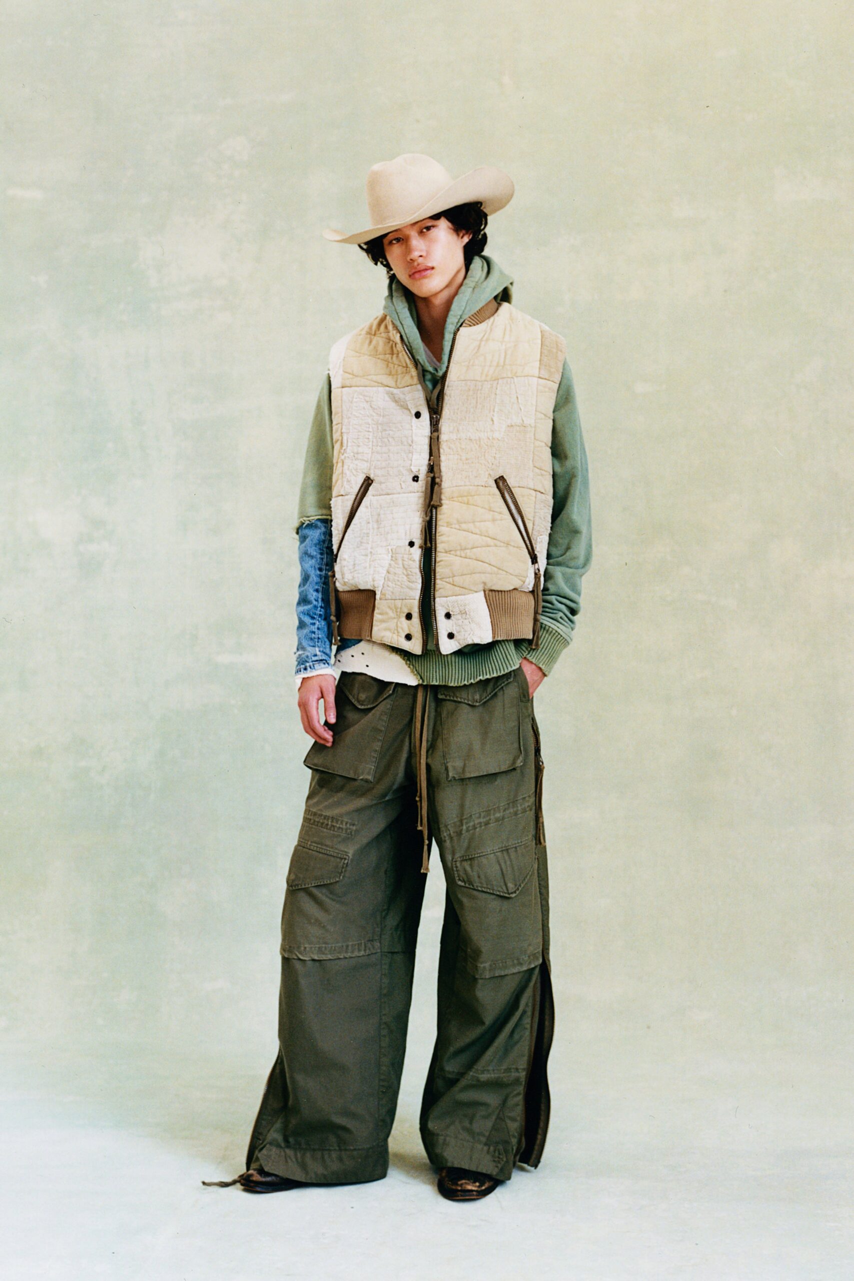 Greg Lauren S/S 23 Menswear Look 8