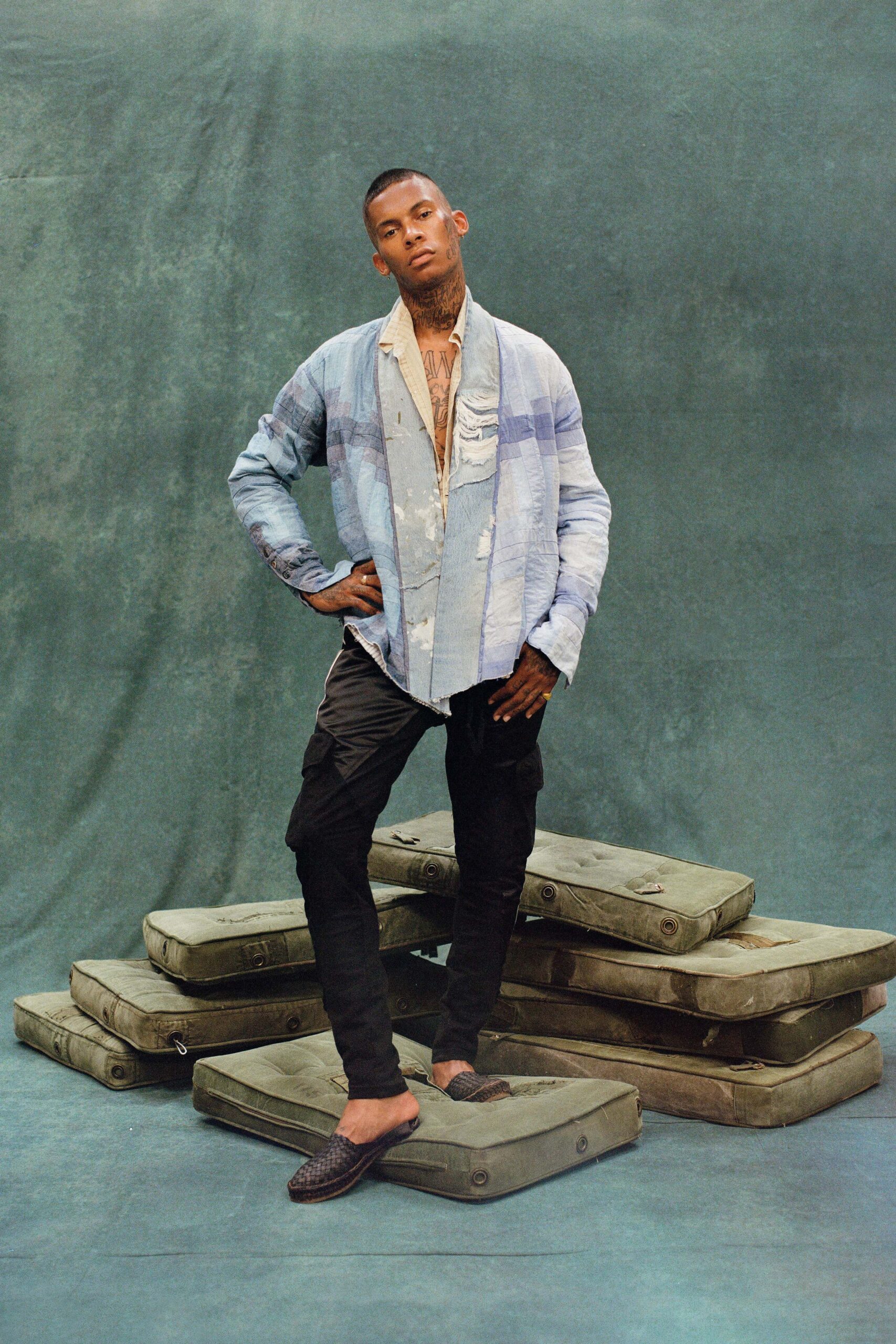 Greg Lauren S/S 21 Menswear Look 9