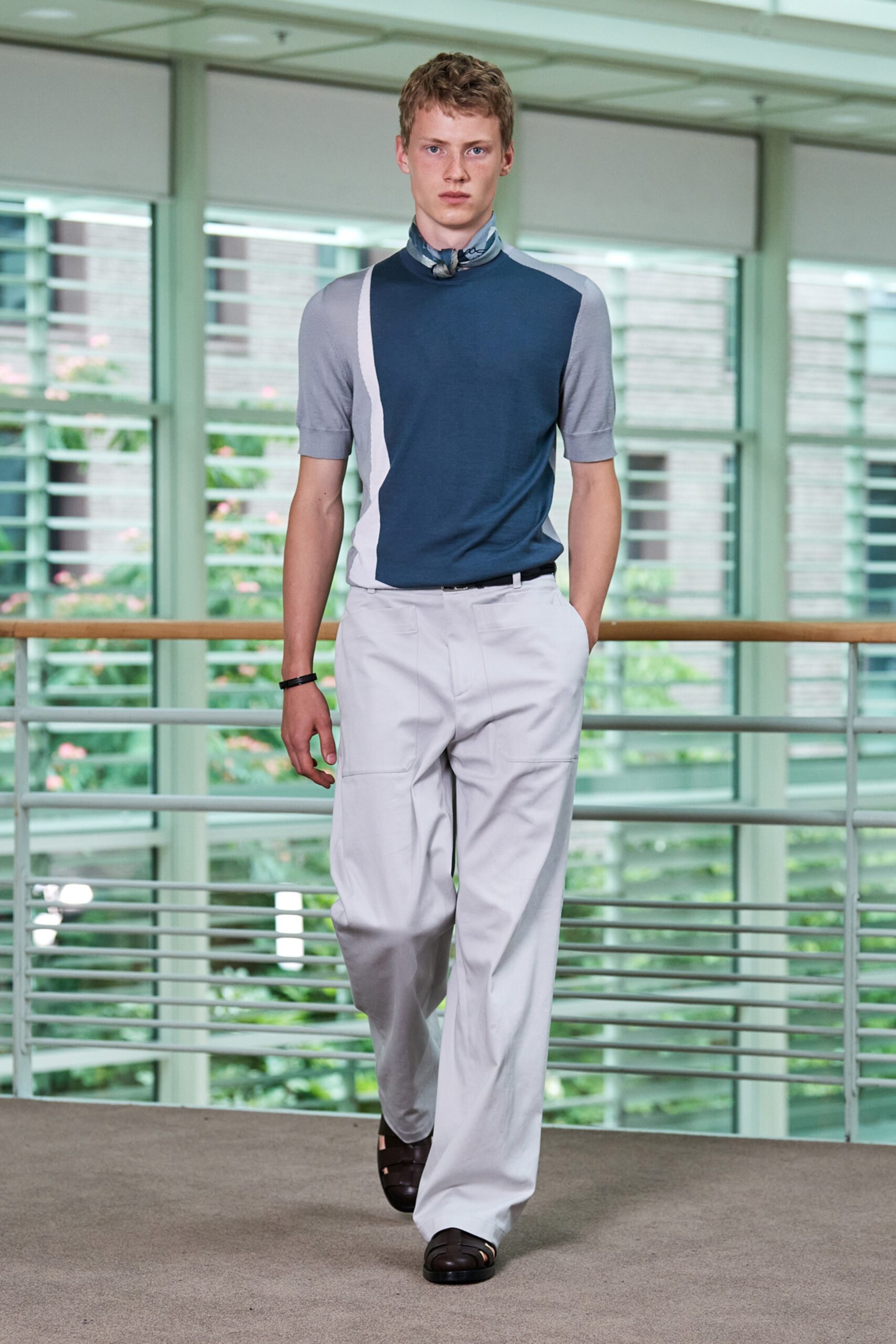 Hermès S/S 21 Menswear Look 9