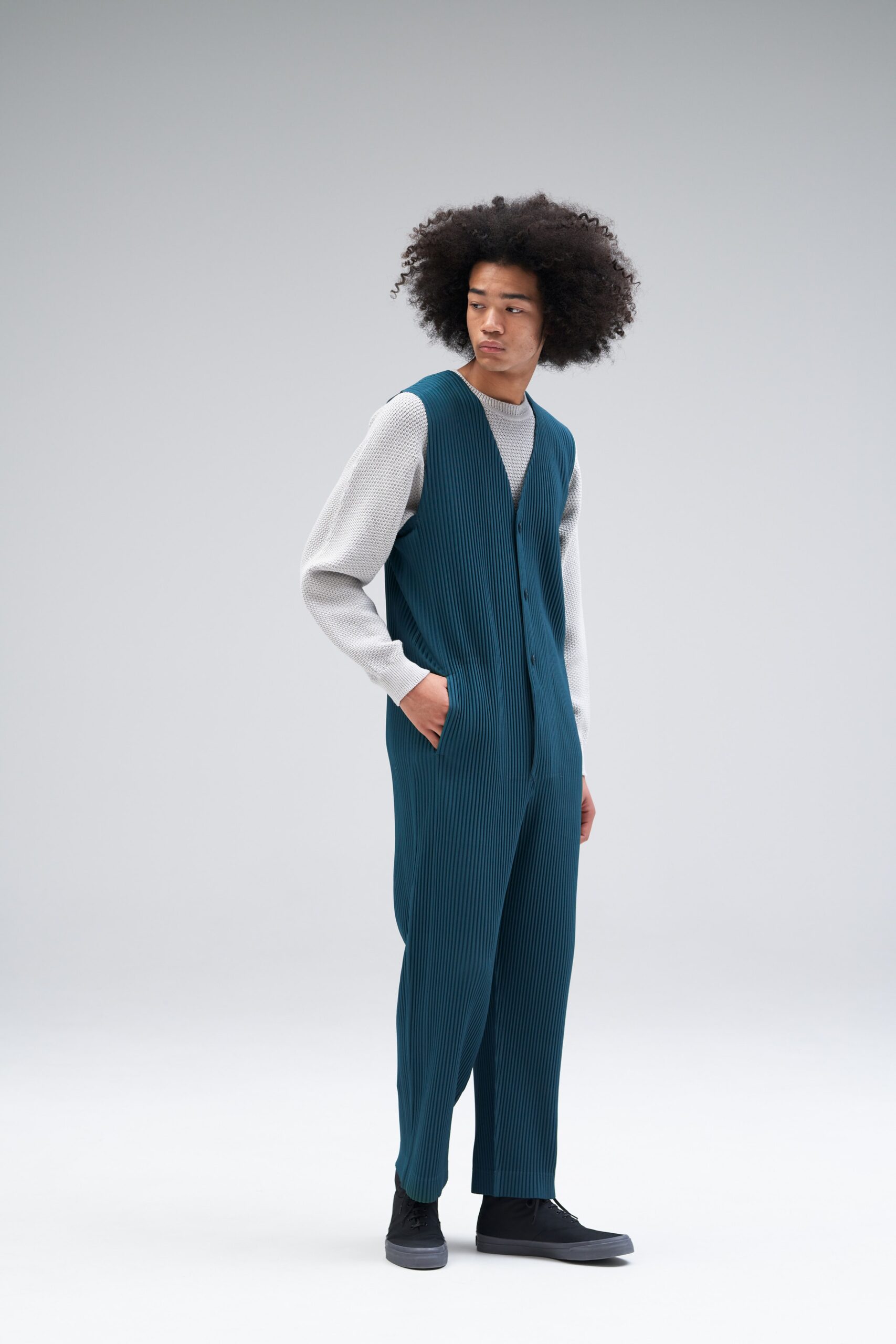 Homme Plissé Issey Miyake F/W 21 Menswear Look 9