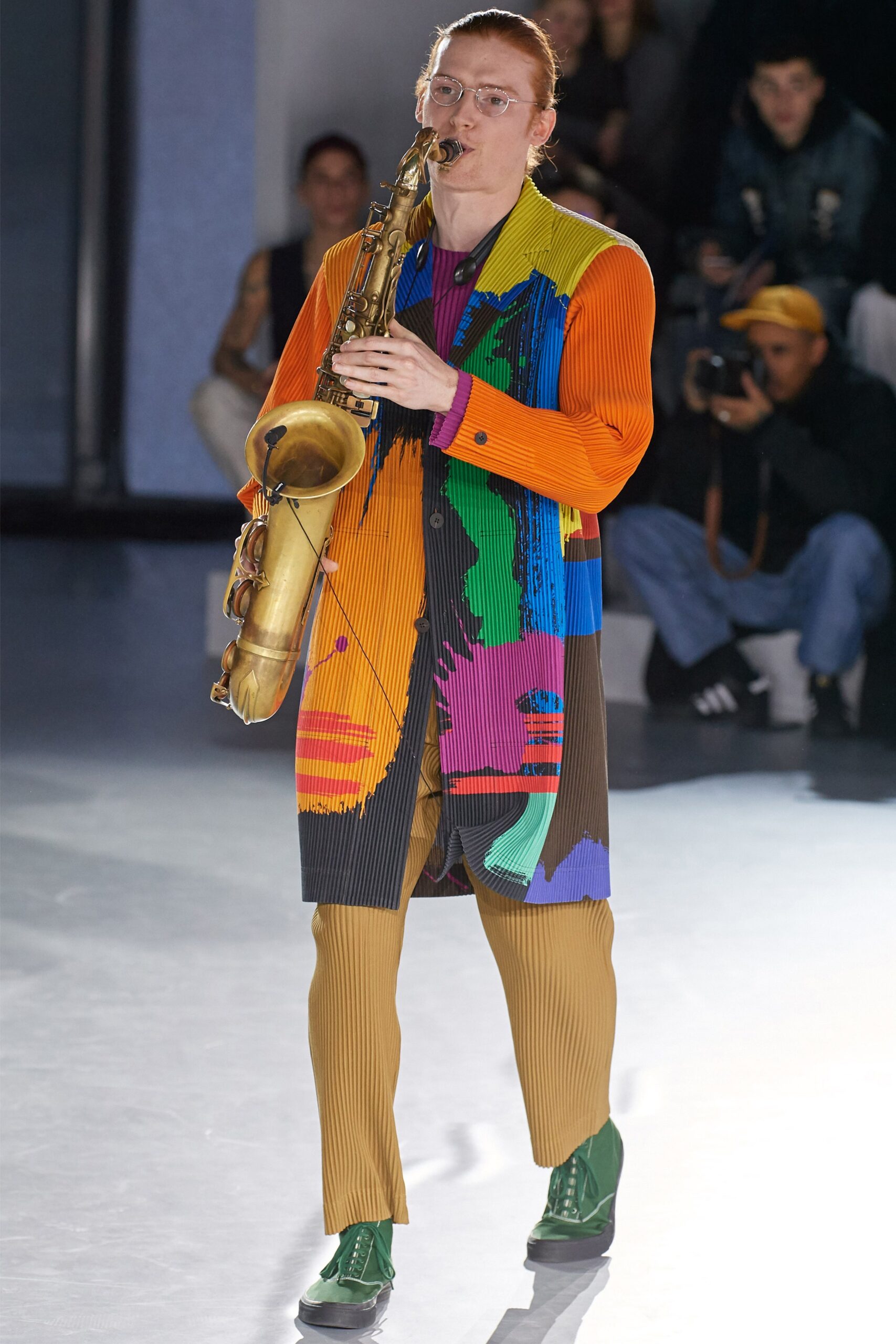 Homme Plissé Issey Miyake F/W 20 Menswear Look 9