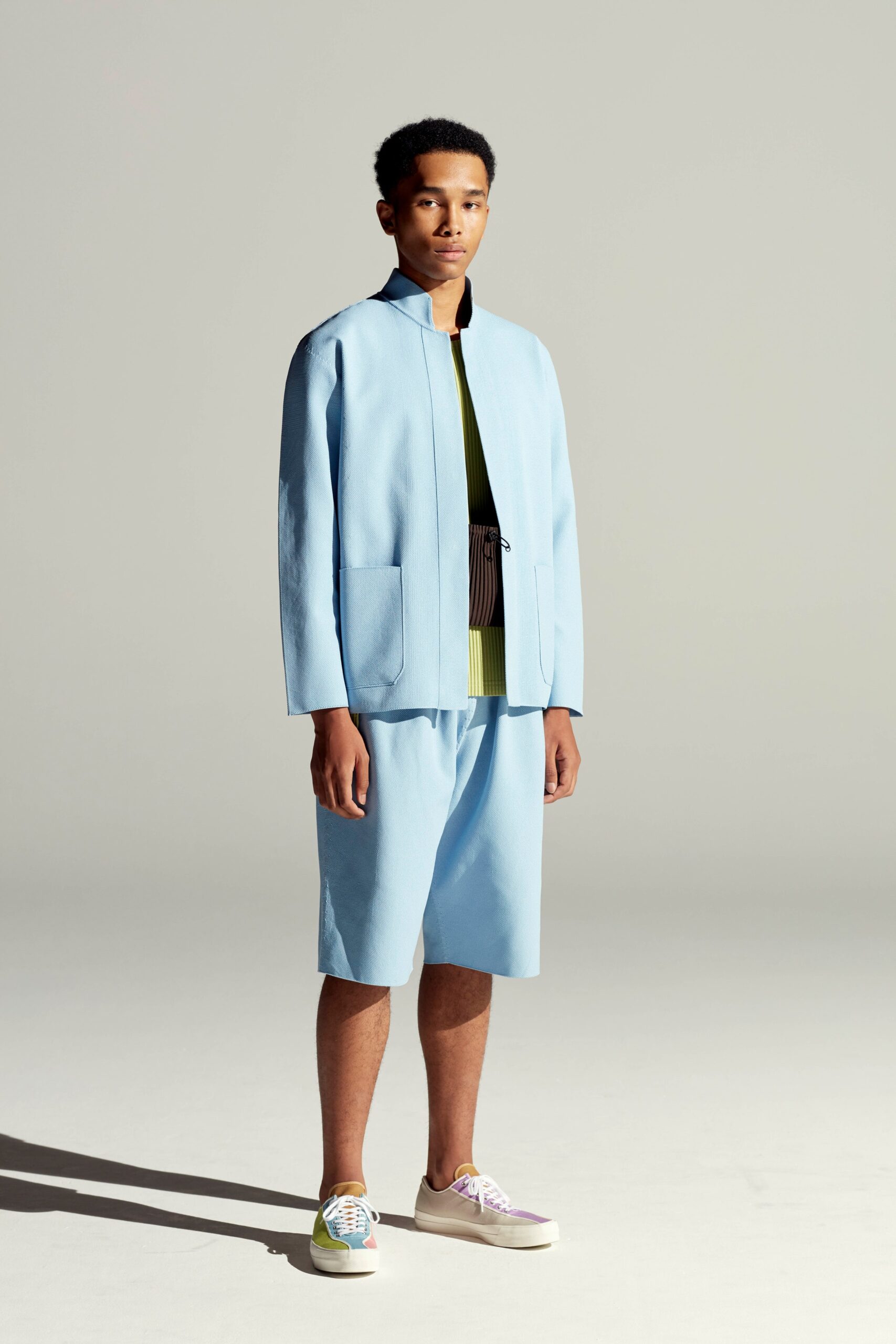 Homme Plissé Issey Miyake S/S 22 Menswear Look 9