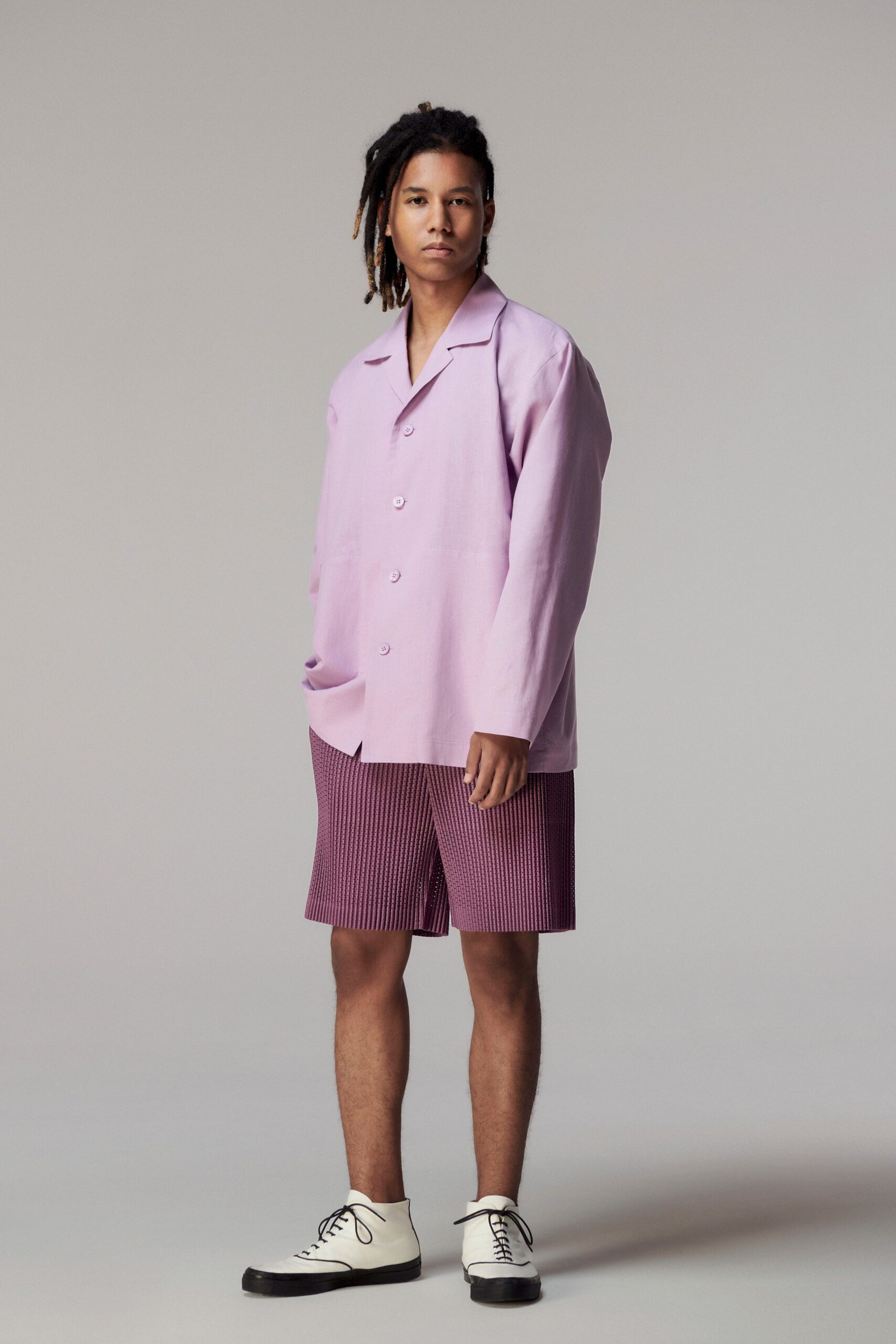 Homme Plissé Issey Miyake S/S 21 Menswear Look 9