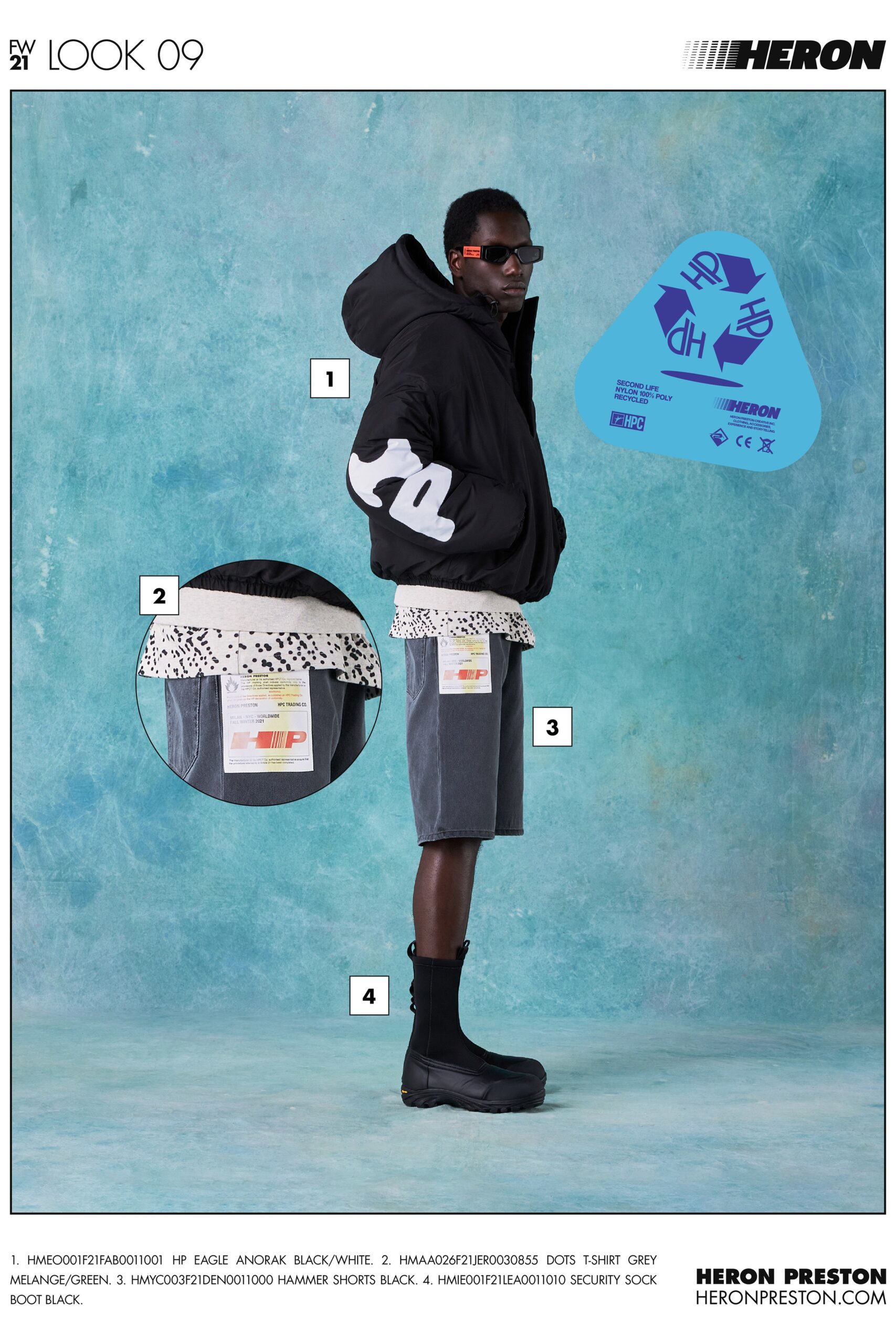 Heron Preston F/W 21 Menswear Look 9