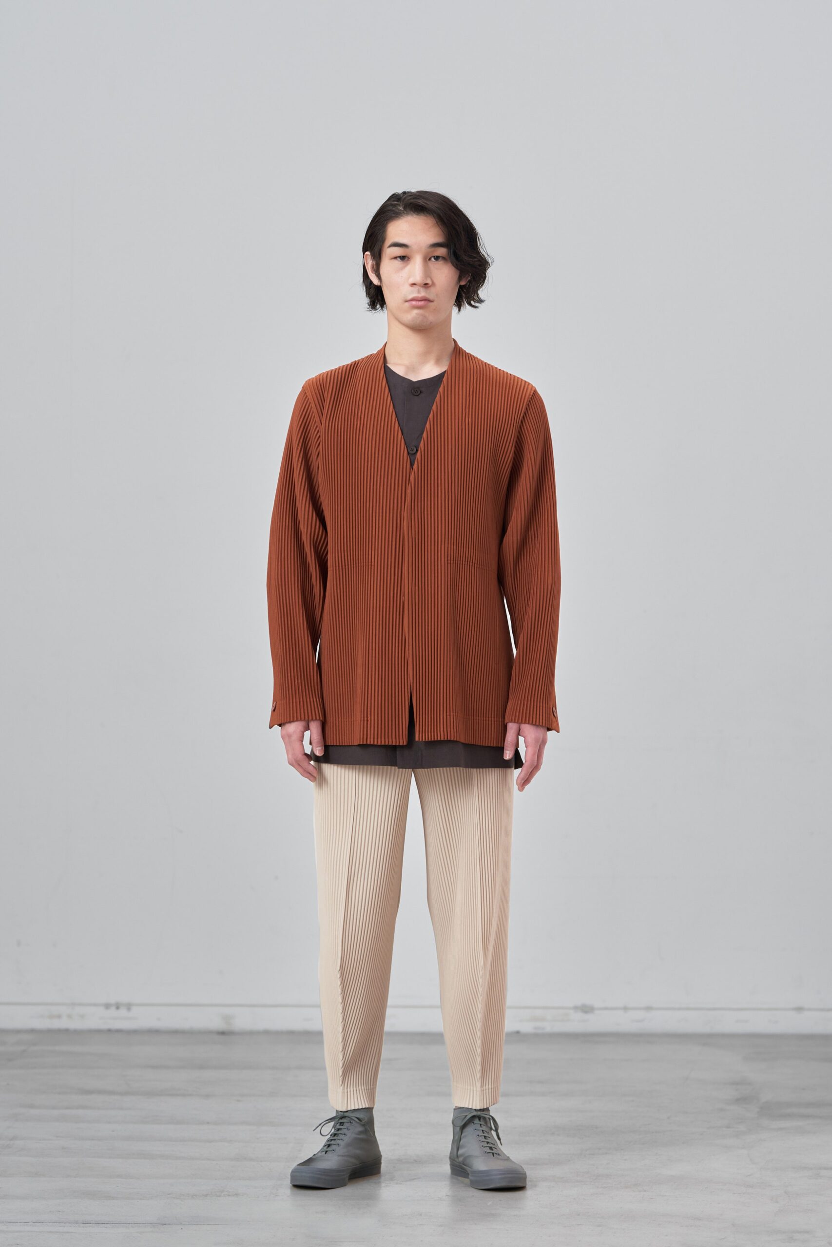 Homme Plissé Issey Miyake F/W 21 Menswear Look 11