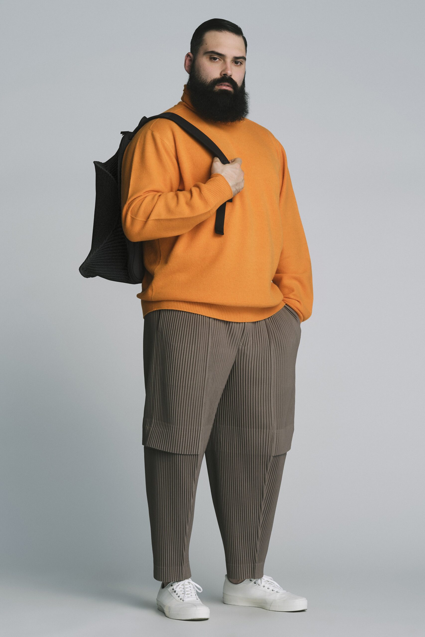 Homme Plissé Issey Miyake F/W 22 Menswear Look 11