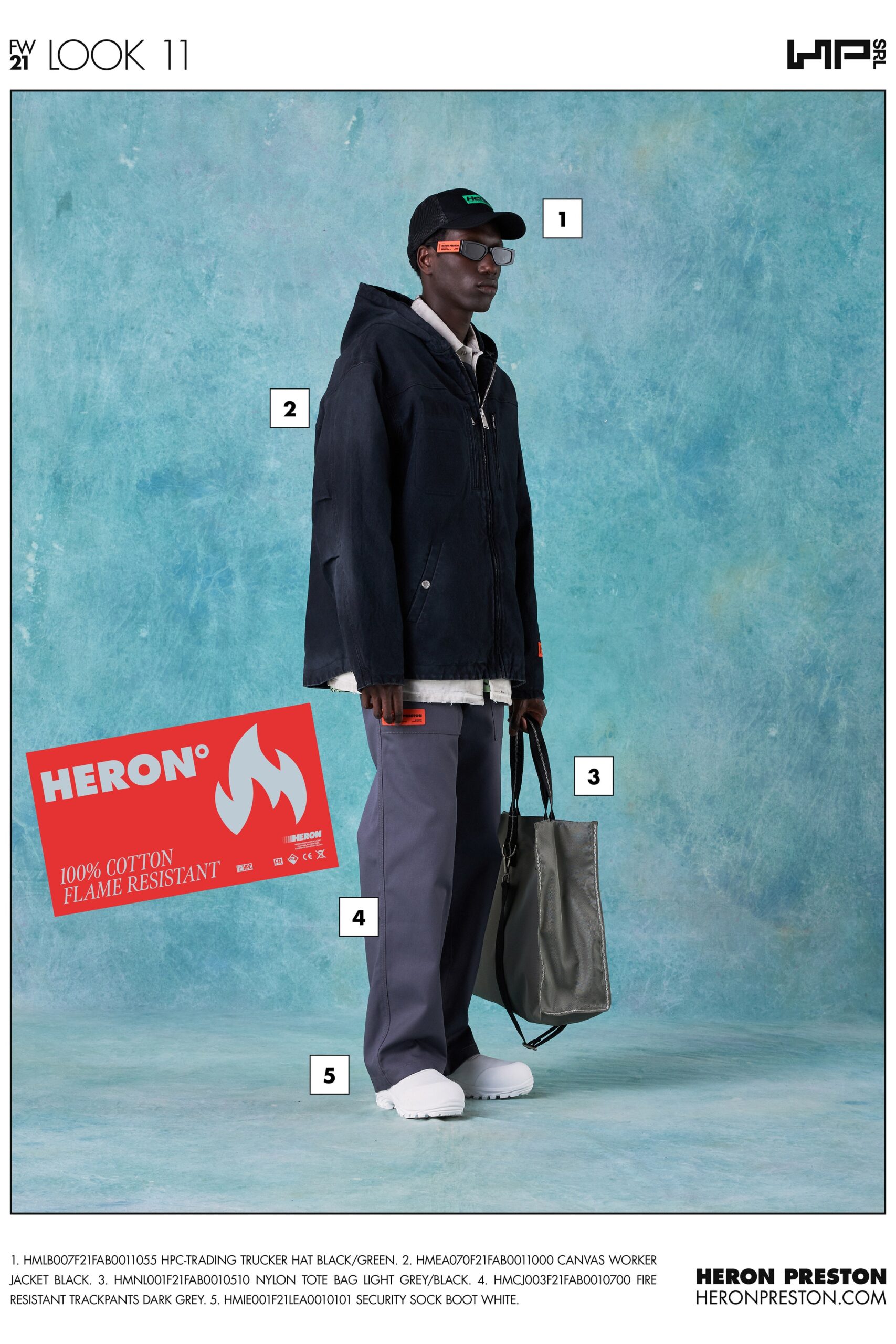 Heron Preston F/W 21 Menswear Look 11