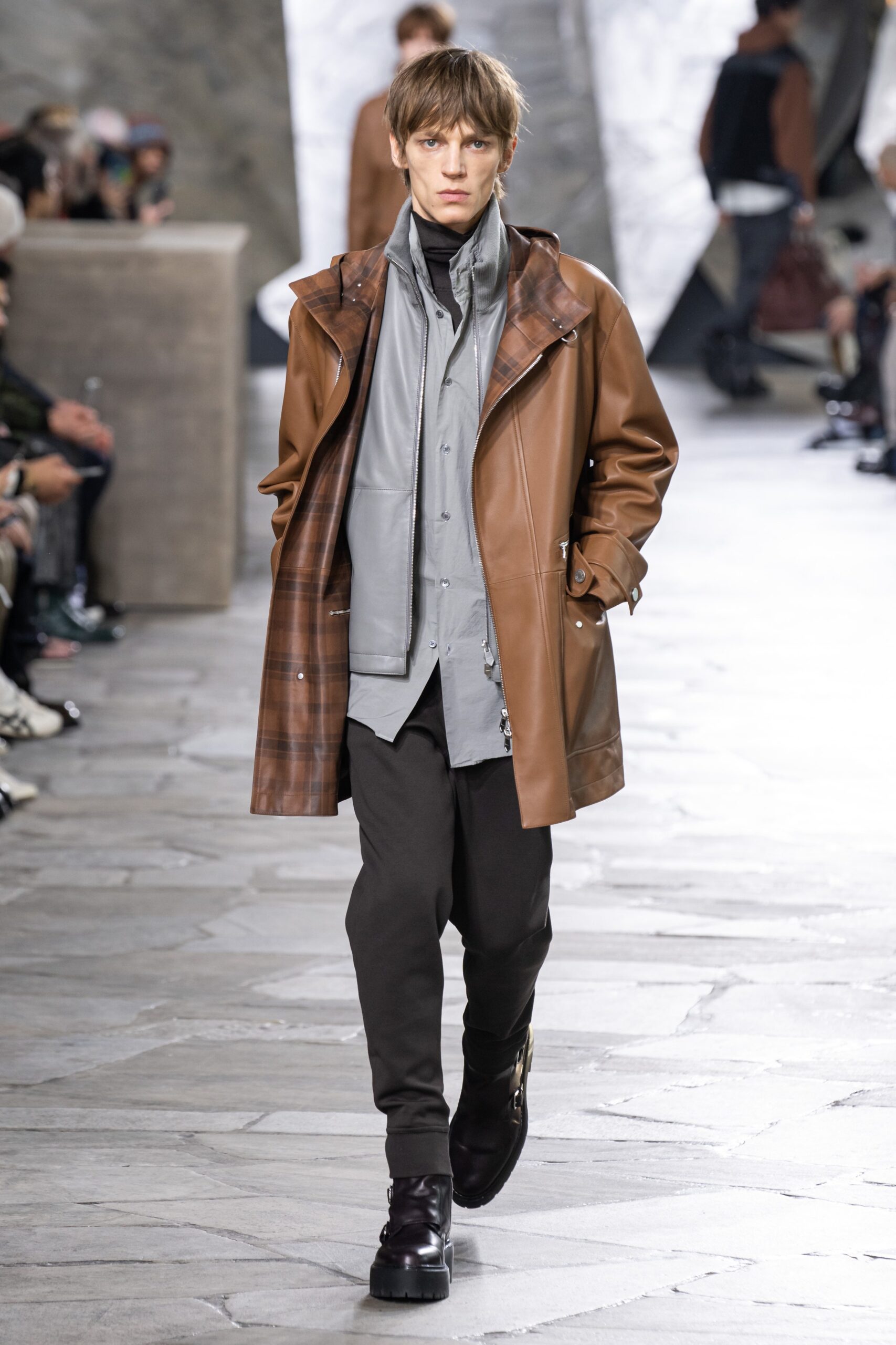 Hermès F/W 23 Menswear Look 12
