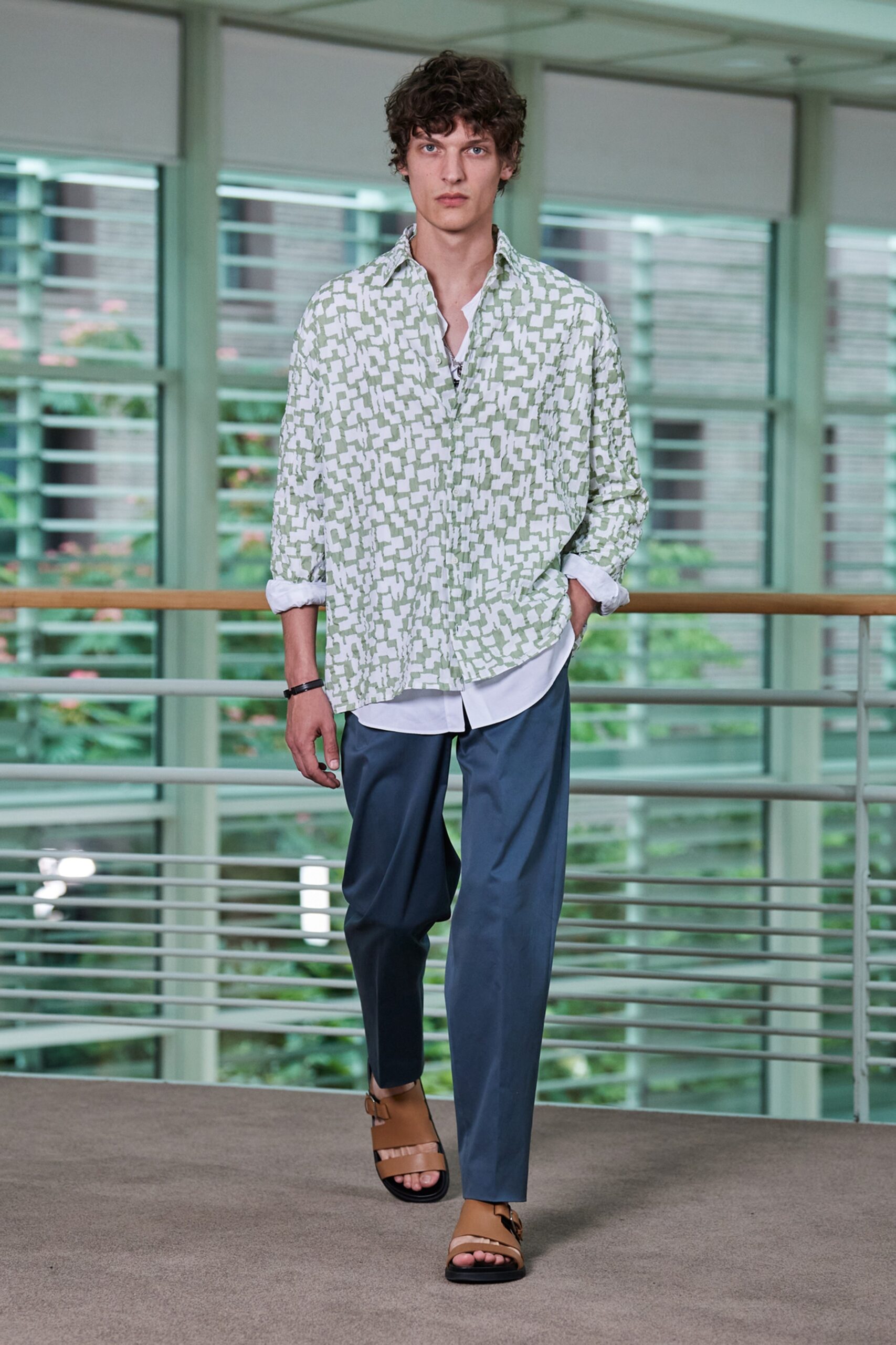 Hermès S/S 21 Menswear Look 13
