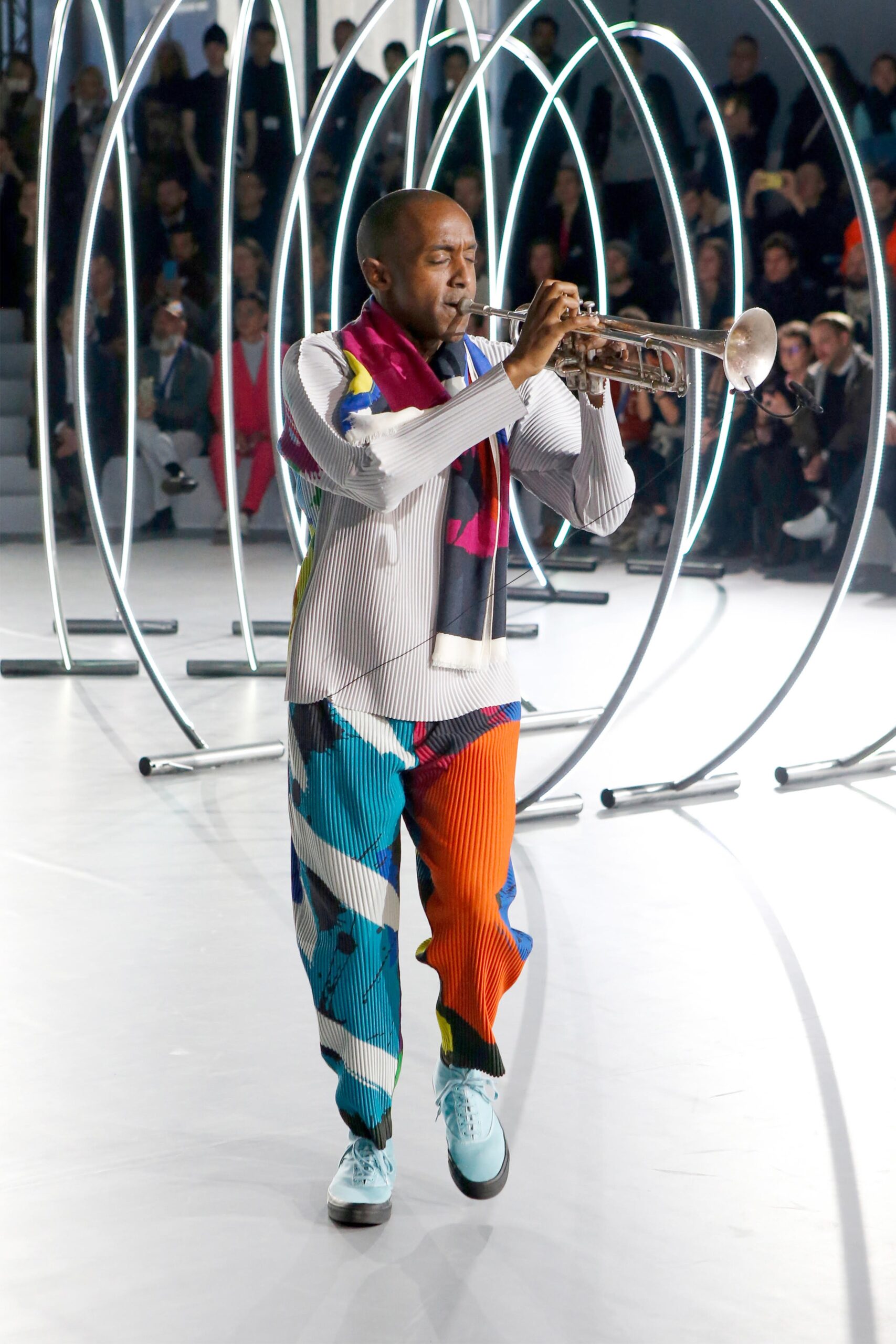 Homme Plissé Issey Miyake F/W 20 Menswear Look 13