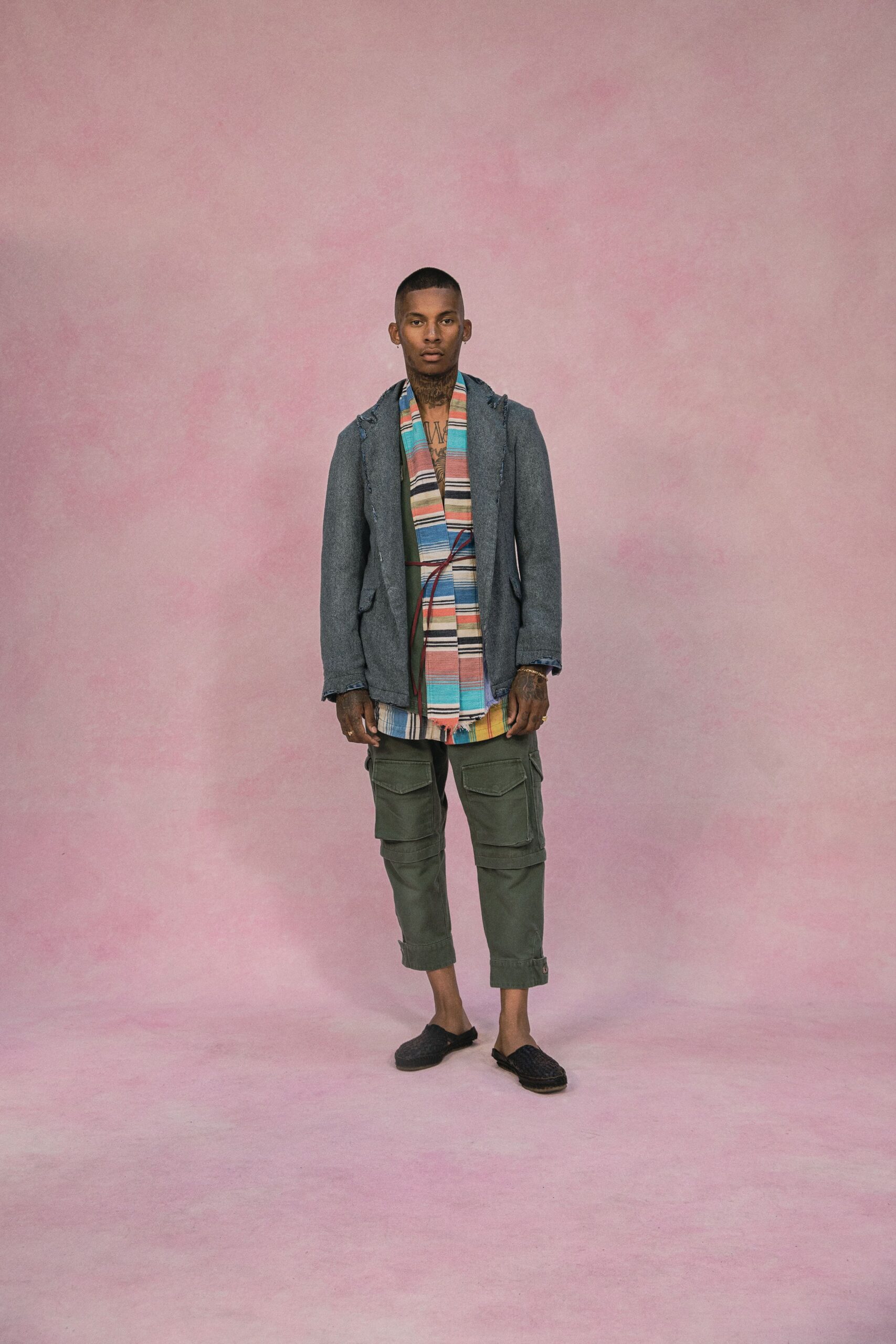 Greg Lauren S/S 21 Menswear Look 14