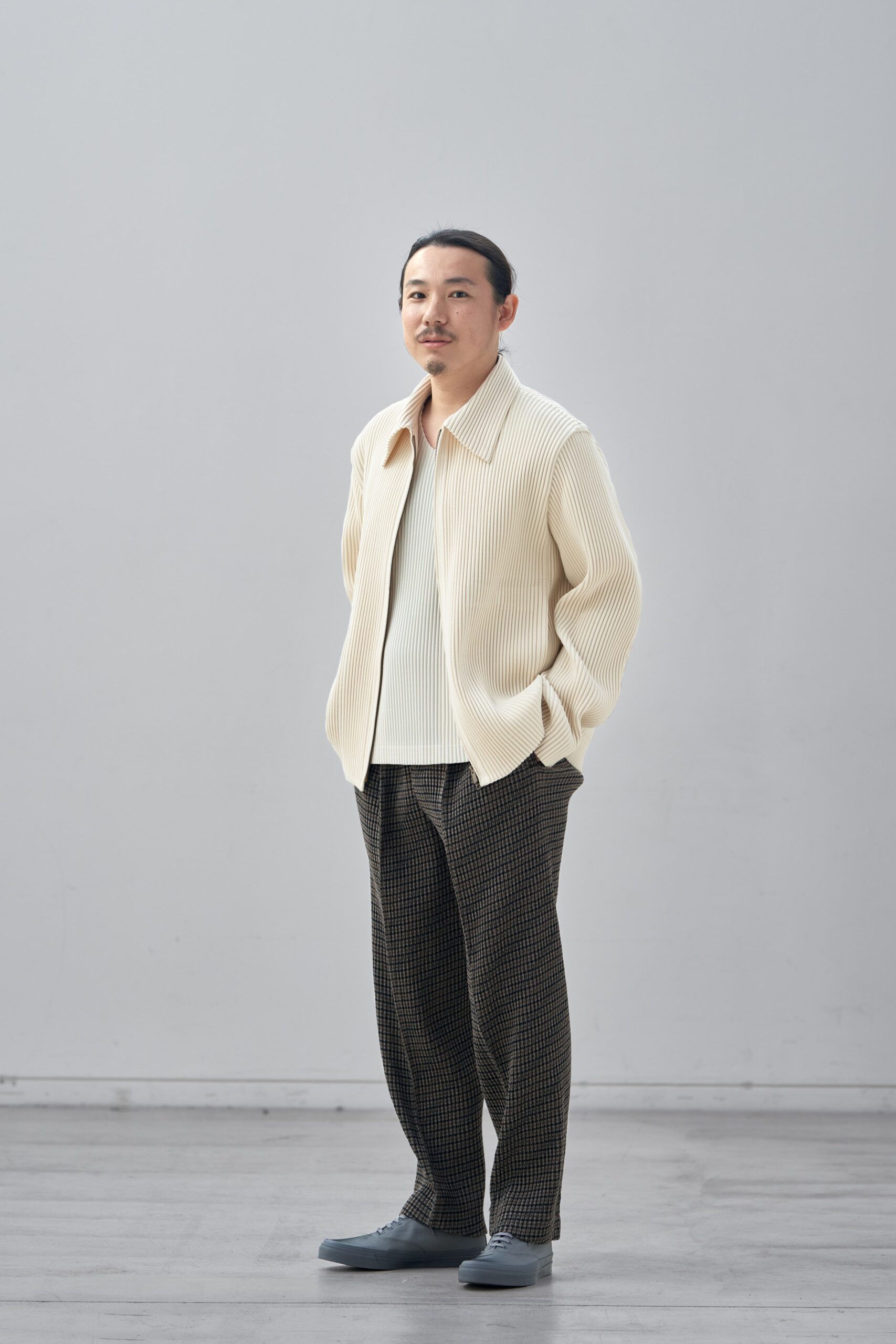 Homme Plissé Issey Miyake F/W 21 Menswear Look 14