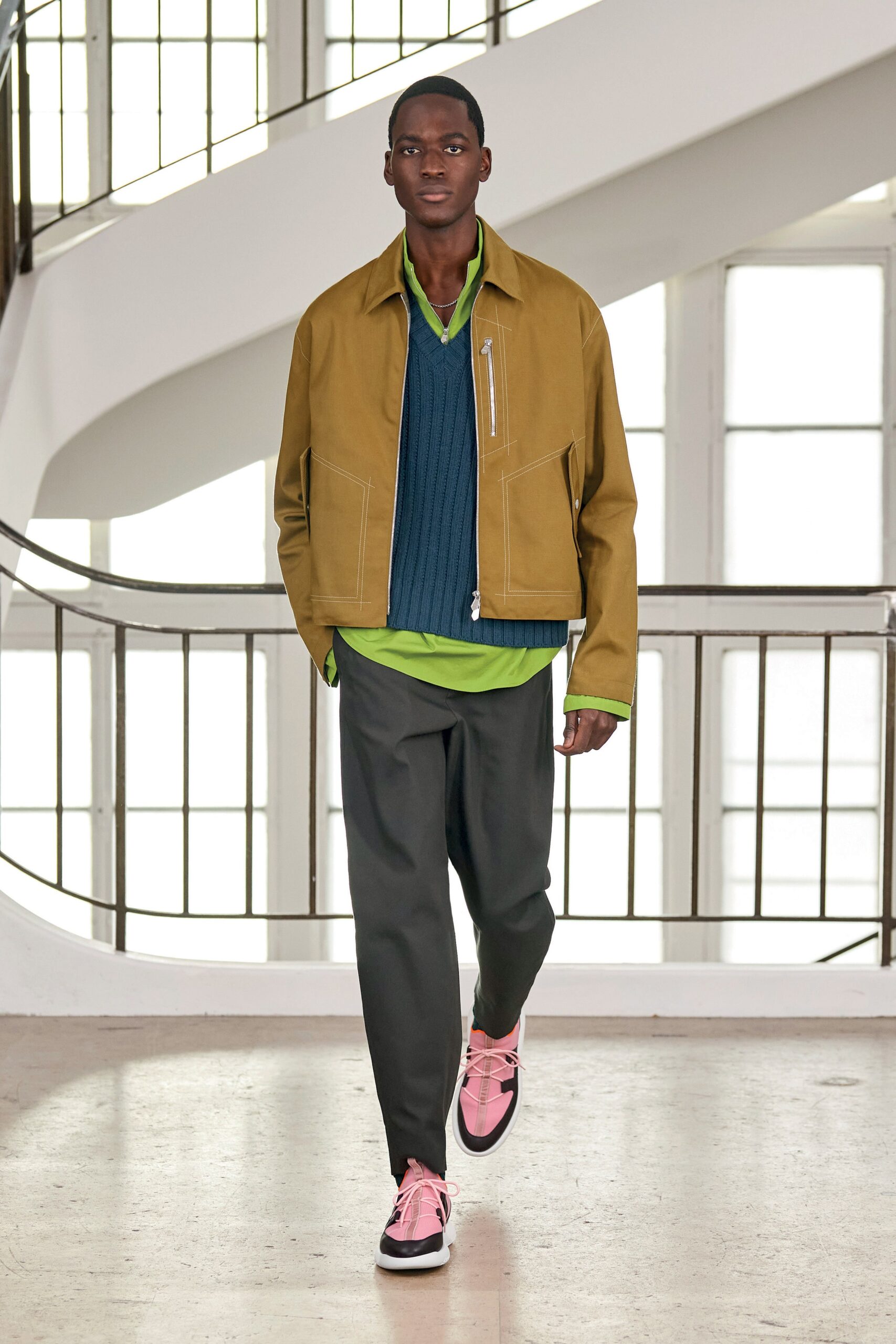 Hermès F/W 21 Menswear Look 15