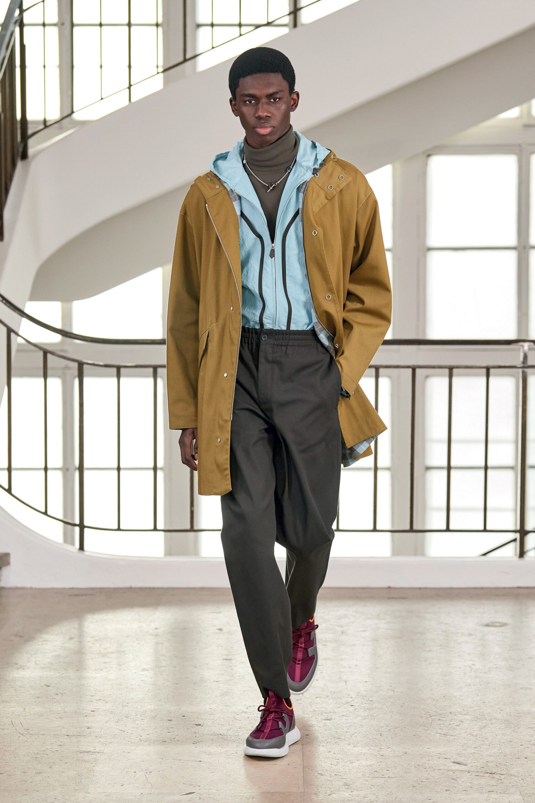 Hermès F/W 21 Menswear Look 16