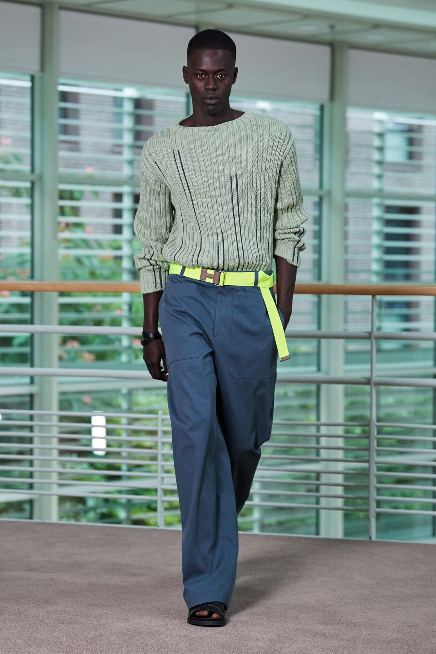 Hermès S/S 21 Menswear Look 17