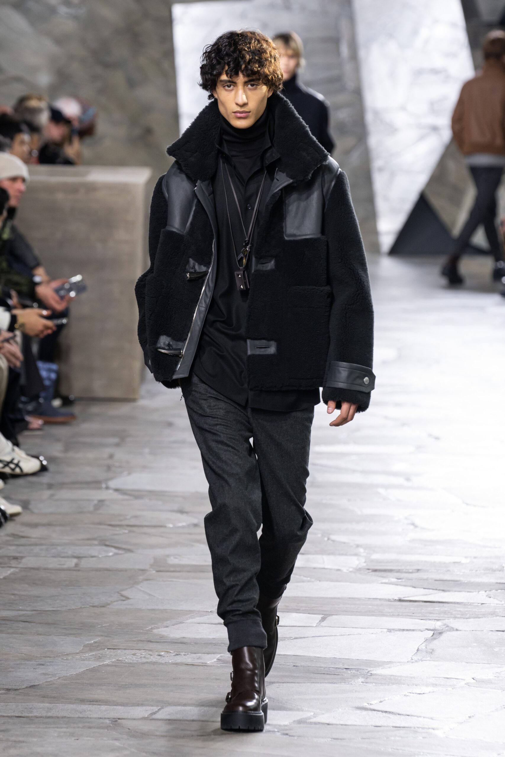 Hermès F/W 23 Menswear Look 17