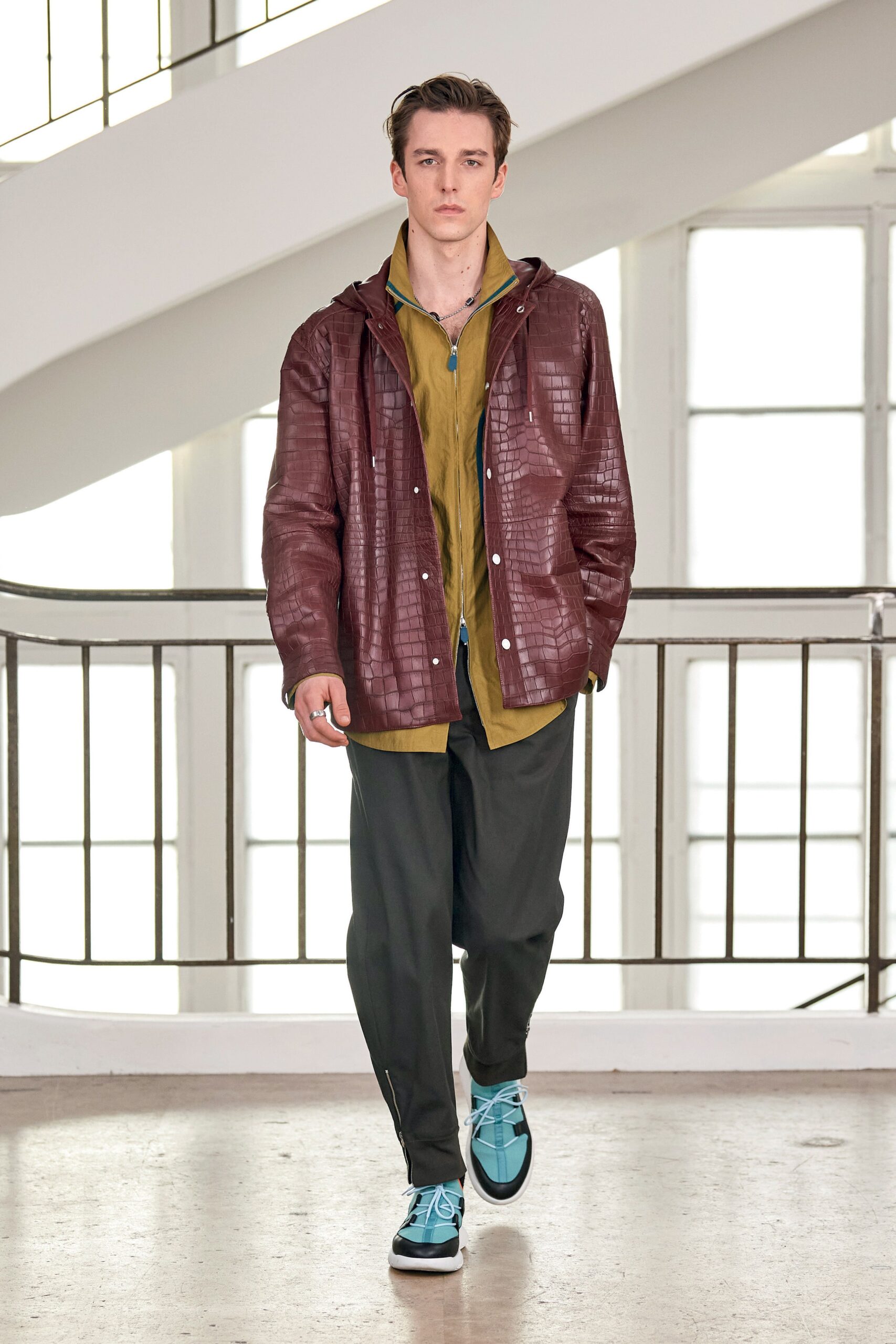 Hermès F/W 21 Menswear Look 18