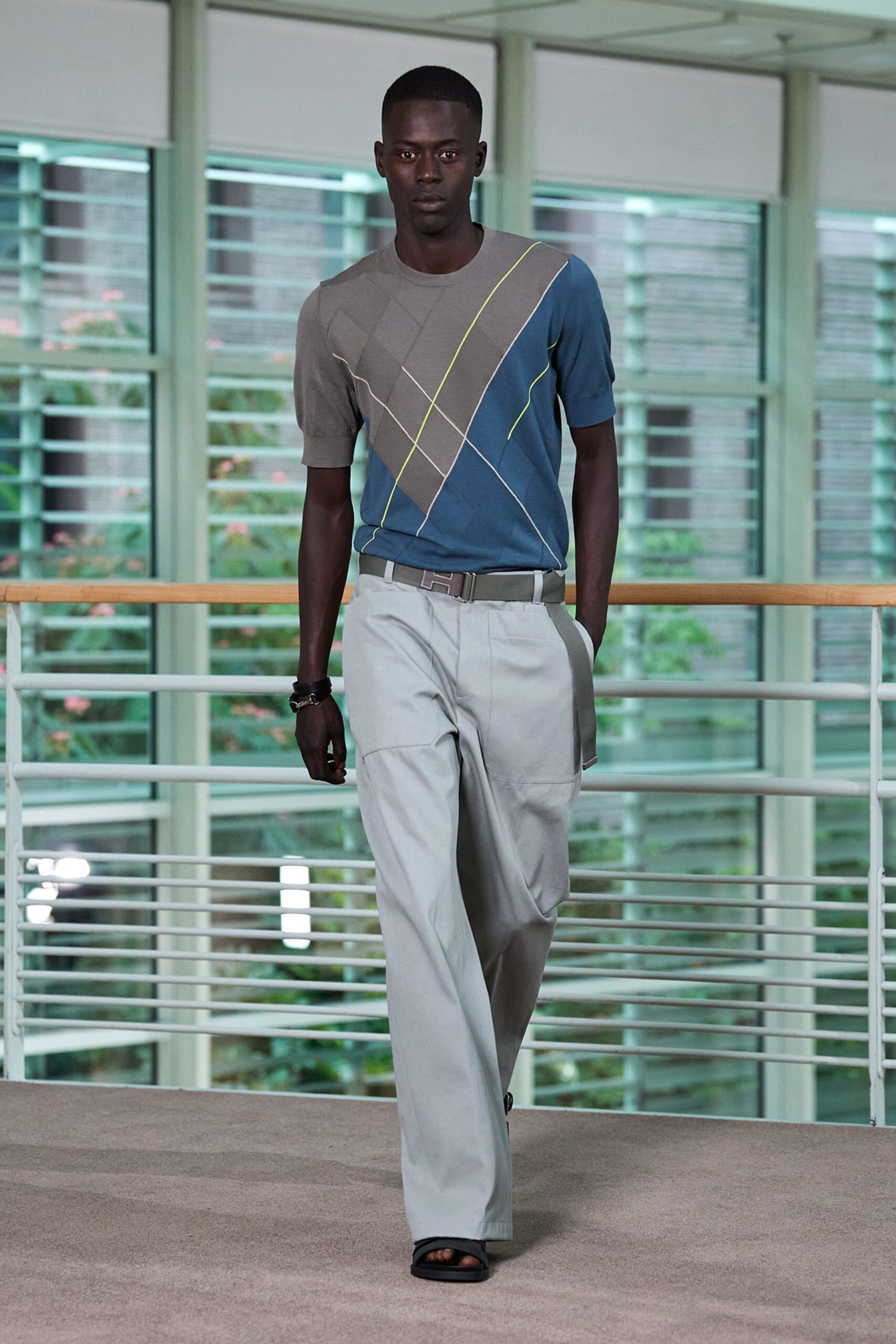 Hermès S/S 21 Menswear Look 19