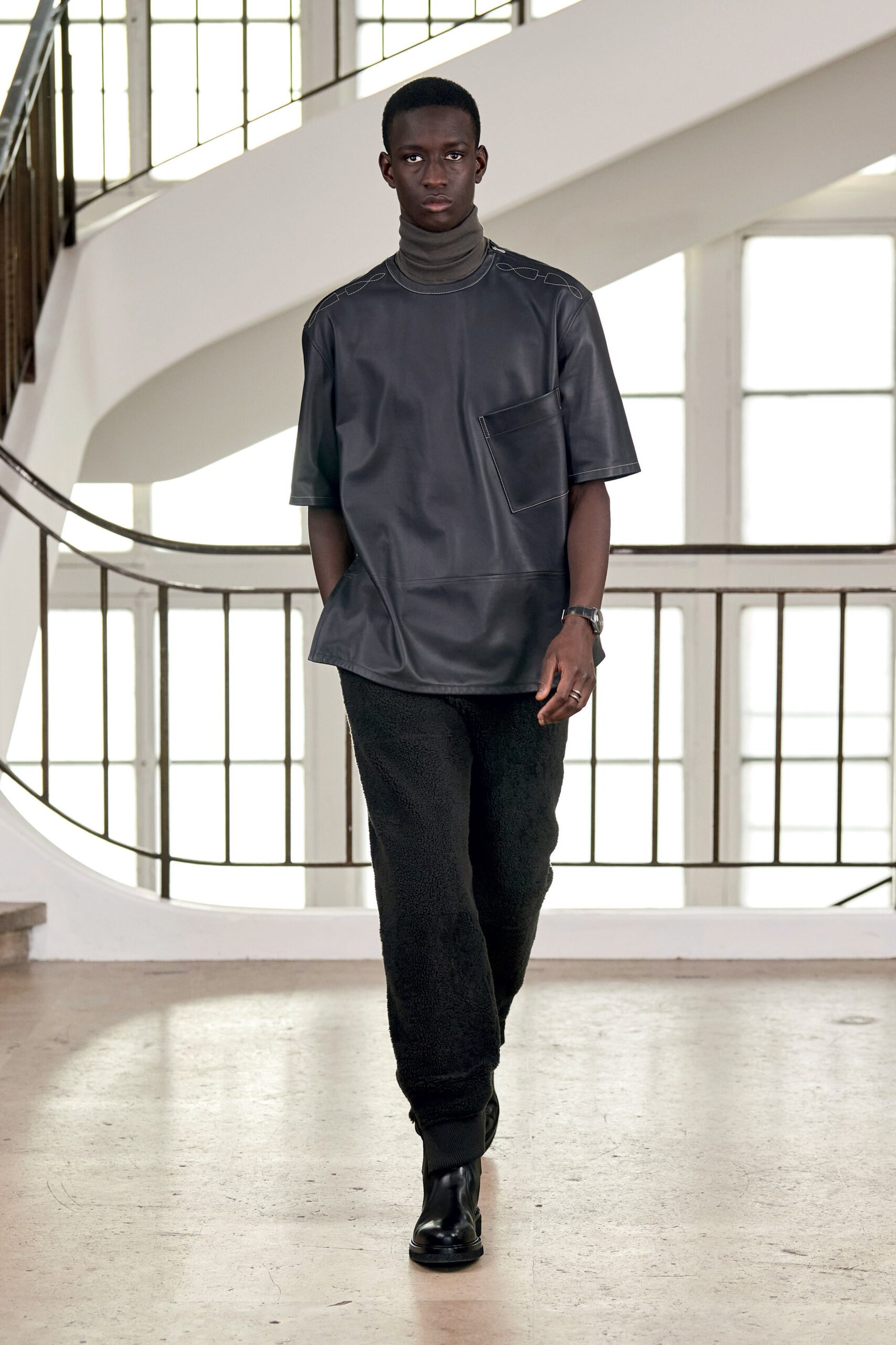 Hermès F/W 21 Menswear Look 19