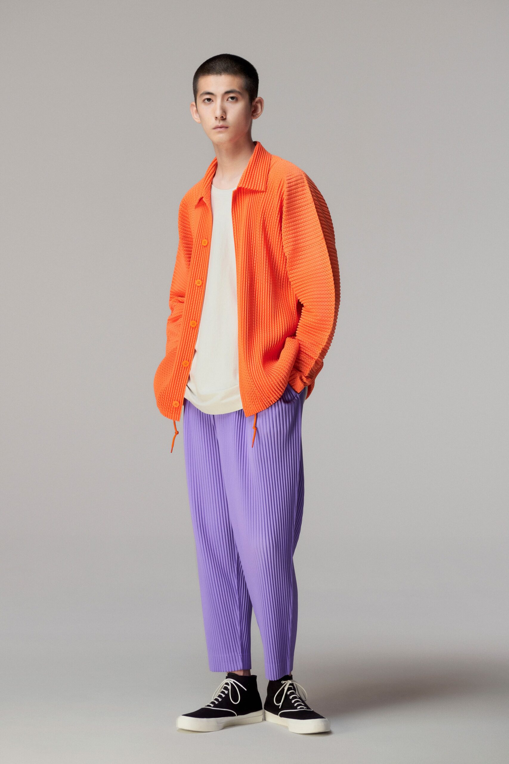 Homme Plissé Issey Miyake S/S 21 Menswear Look 20