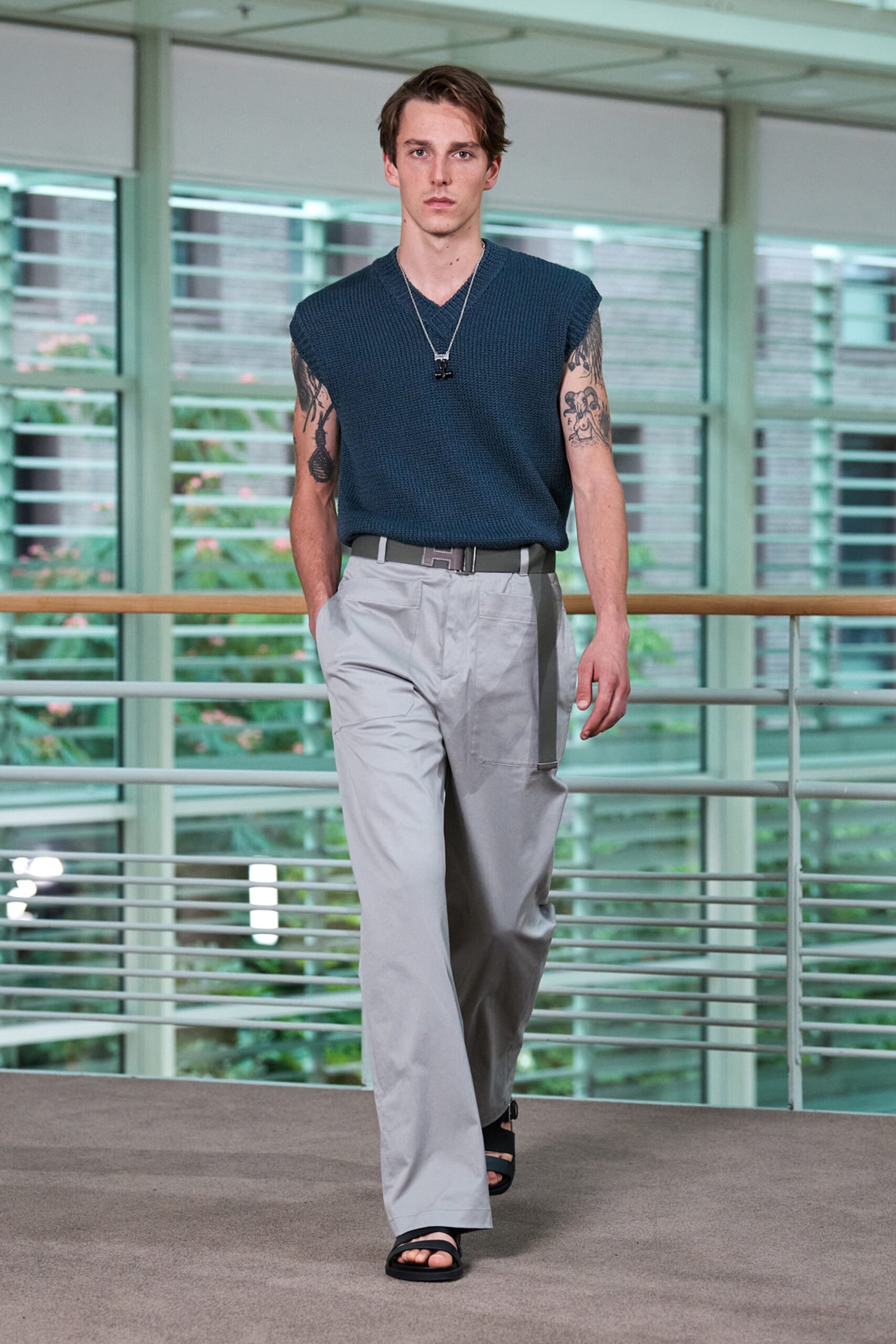 Hermès S/S 21 Menswear Look 21